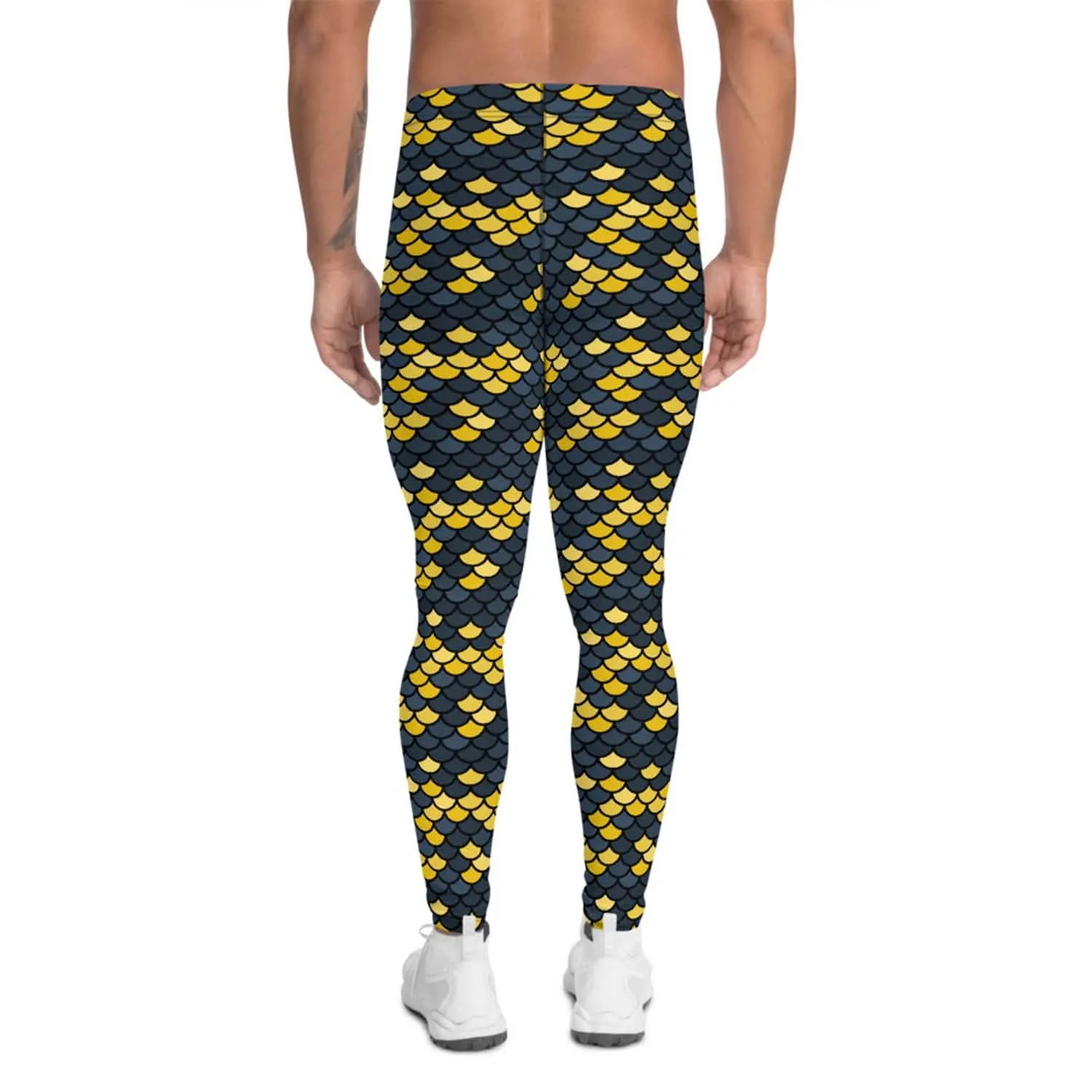 Men's Merman Performance Leggings for Active Lifestyle