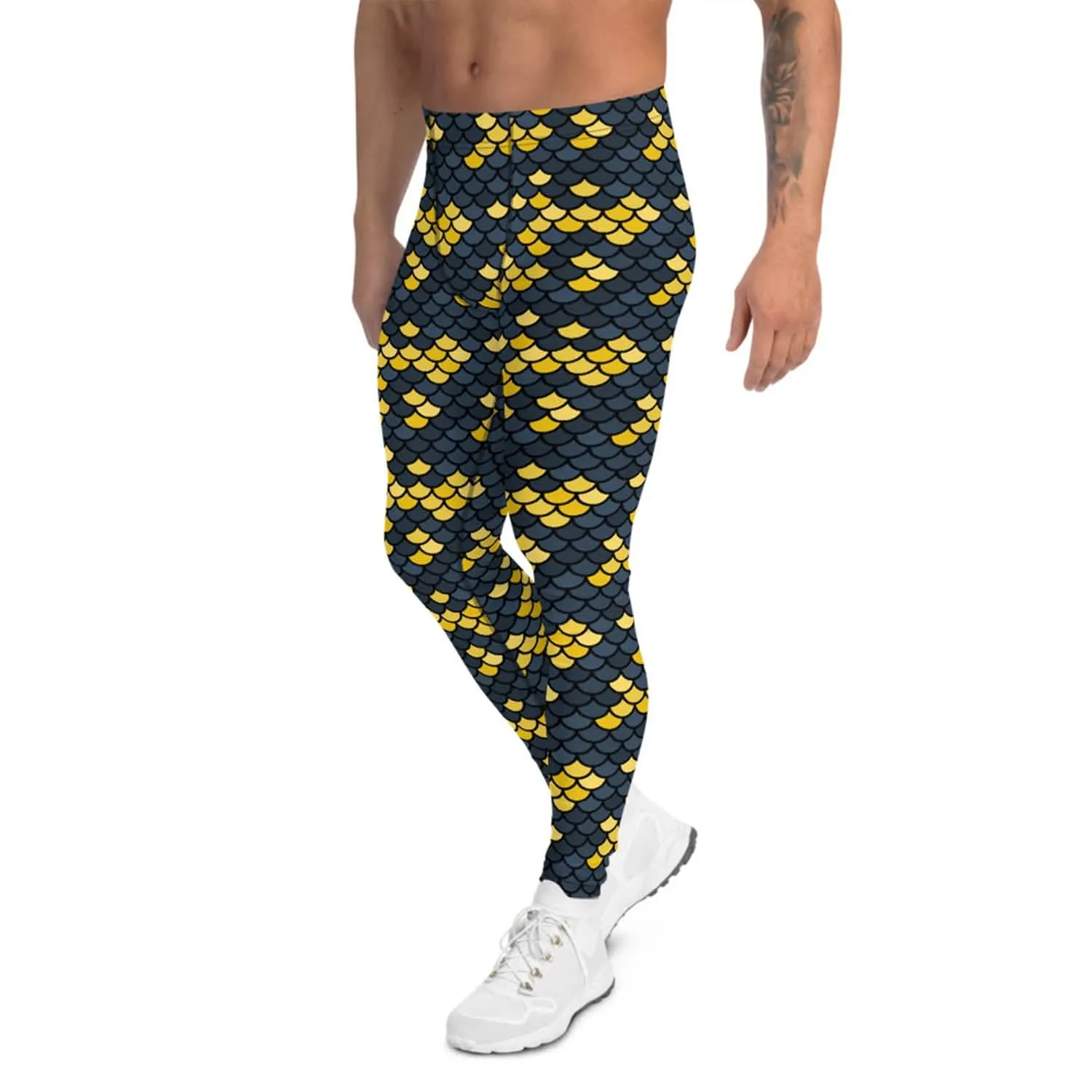 Men's Merman Performance Leggings for Active Lifestyle