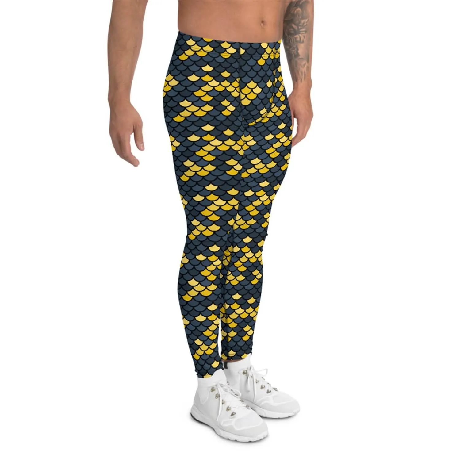 Men's Merman Performance Leggings for Active Lifestyle