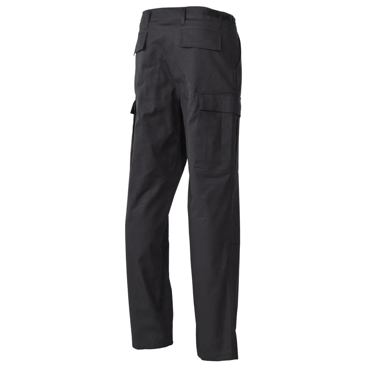 MFH BDU Ripstop Combat Trousers Black