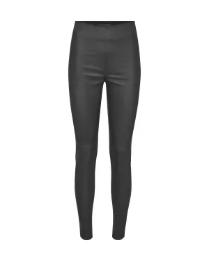 MMlucia Stretch Leather Legging Phantom