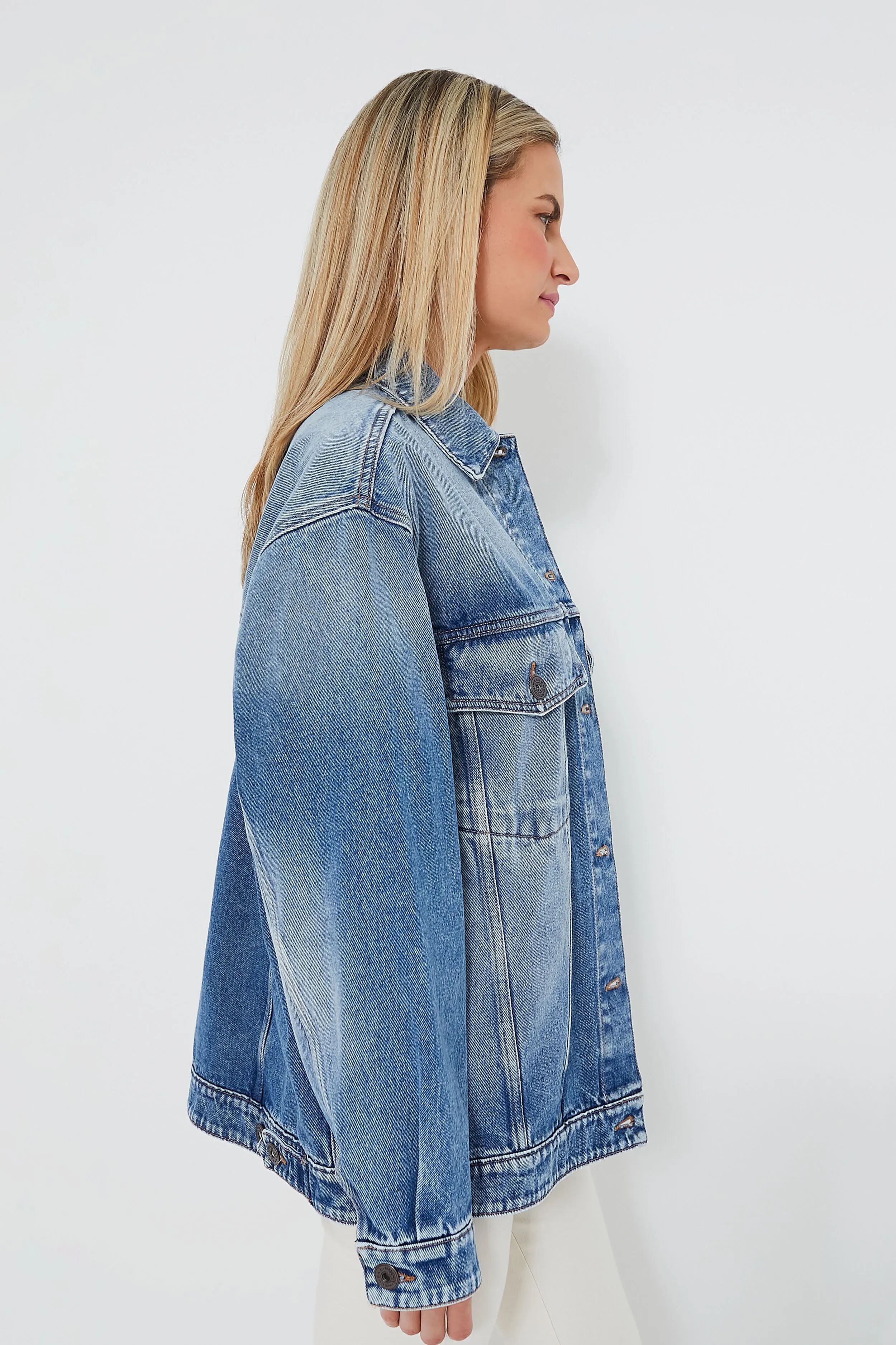 Navy Light Pio Denim Jacket