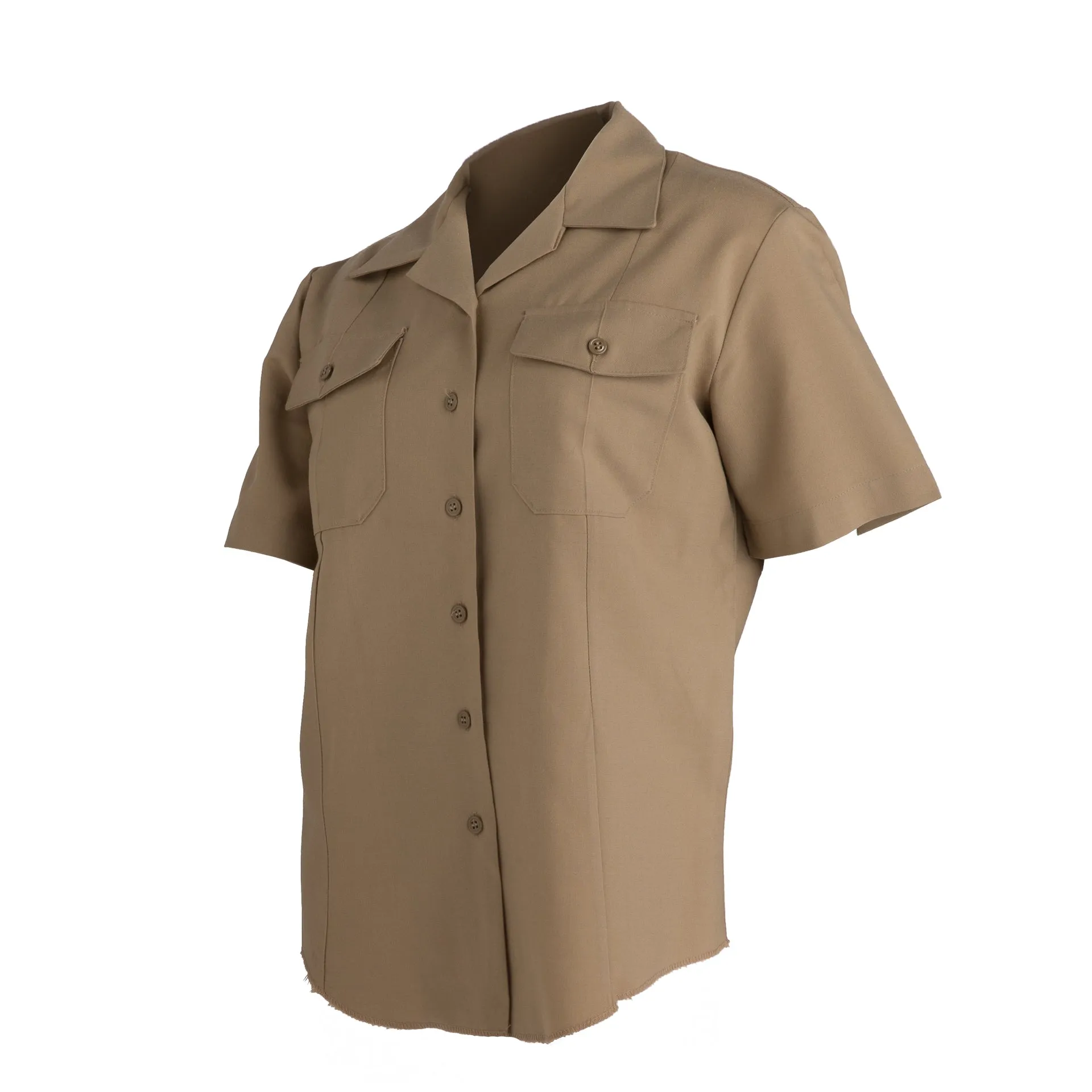 NAVY Women's Shirt - Khaki Poly Wool