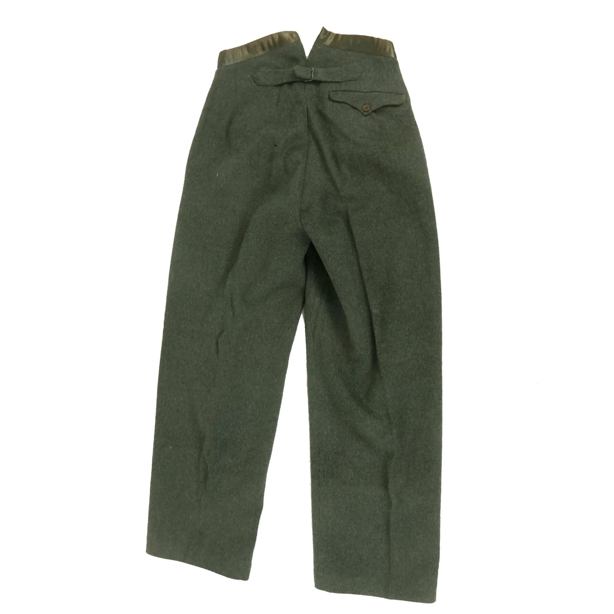 Original Imperial German WWI Scarce 1910 Pattern Private Purchase Uniform Trousers with Silk Waistband