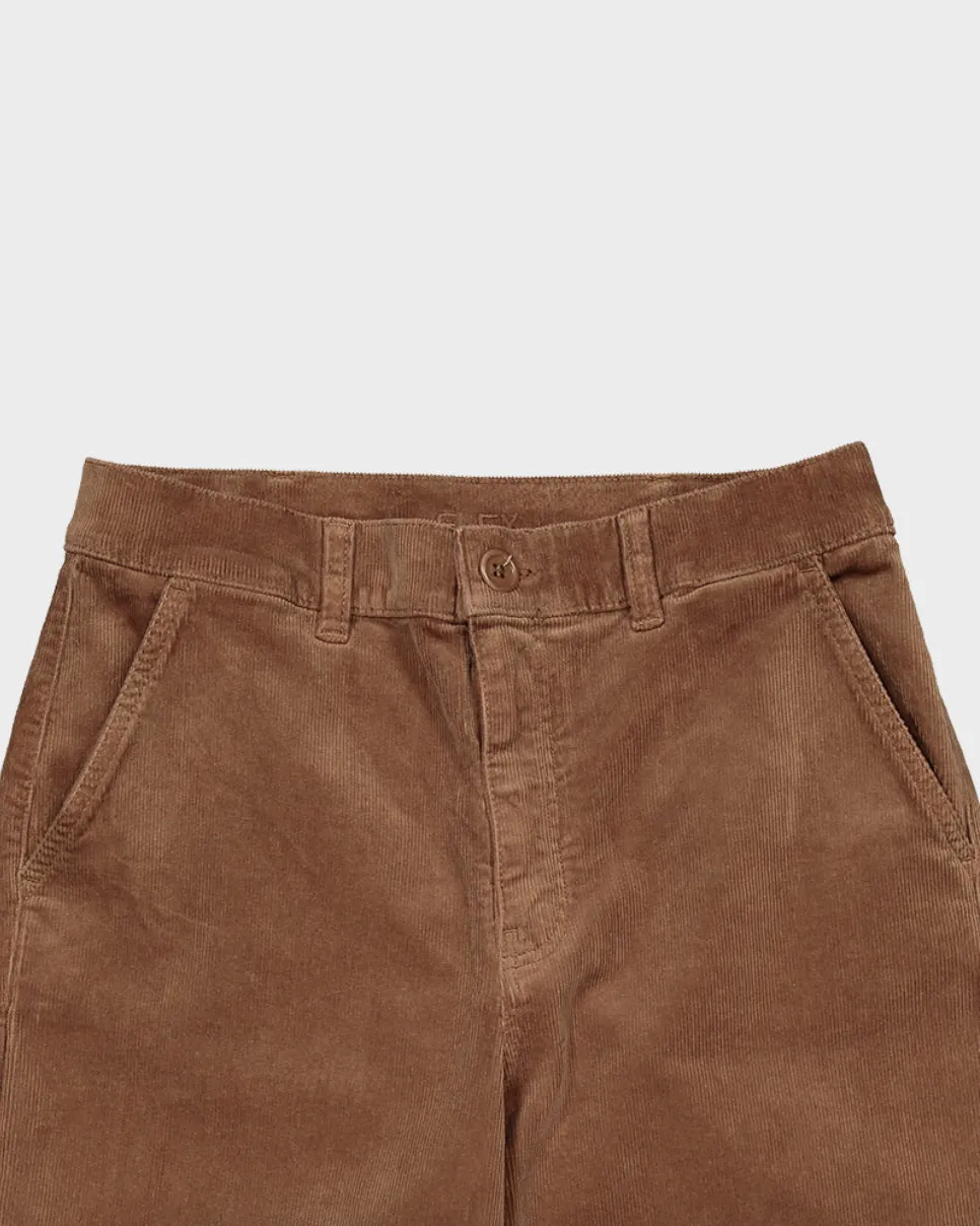 P.2.5 TROUSERS IN BROWN CORDUROY