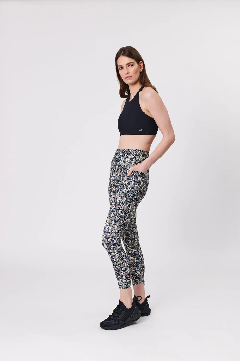 Pace 7/8 Leggings | Jasmine Print