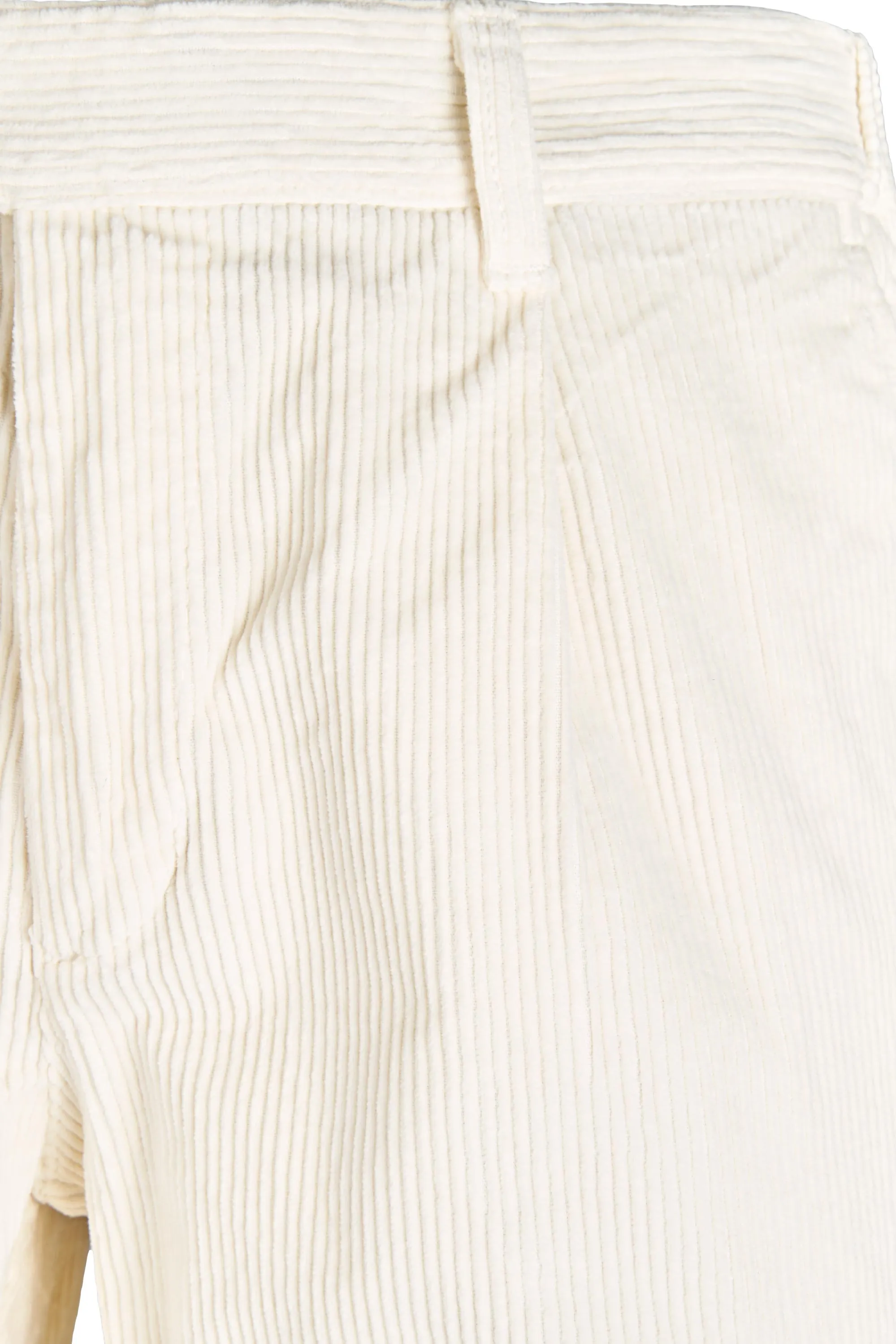 Pleated Corduroy Trousers