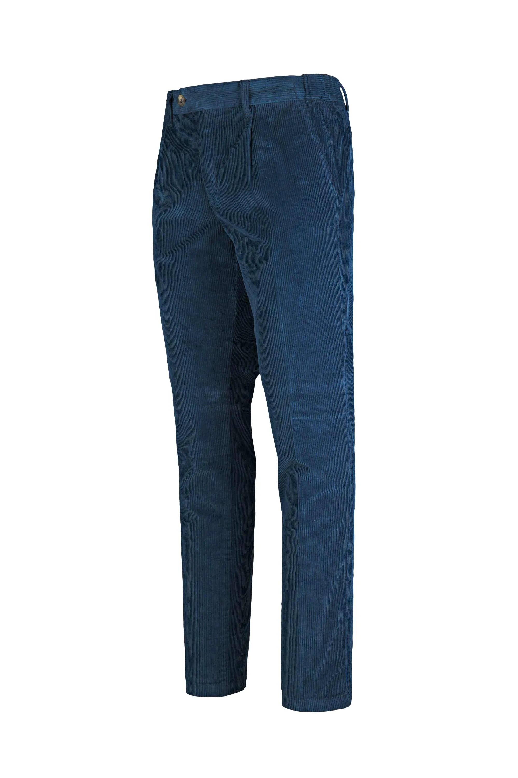 Pleated Corduroy Trousers