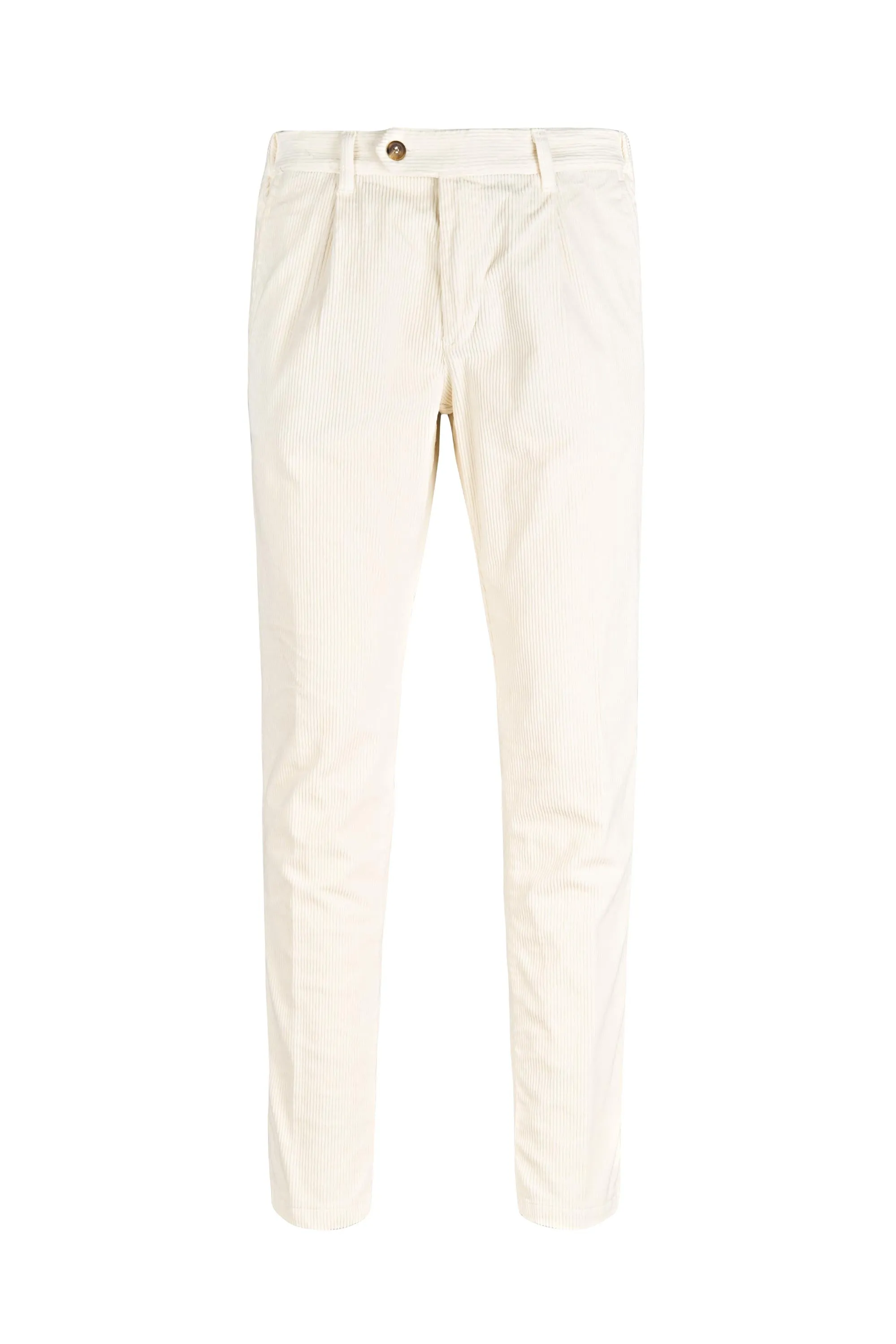 Pleated Corduroy Trousers