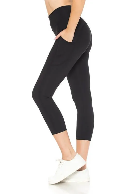 Premium Capri Pocket Yoga Leggings