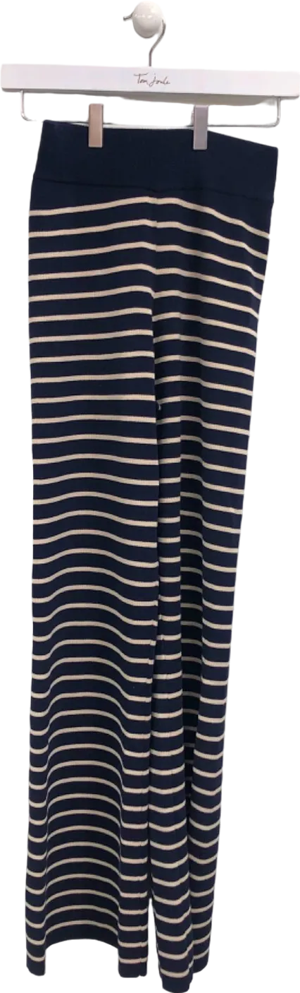 Pretty Lavish Navy and White Striped Trousers XS