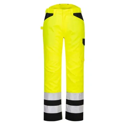 PW2 Hi Vis Service Trouser Anti Scatch Metal Free - Portwest PW241