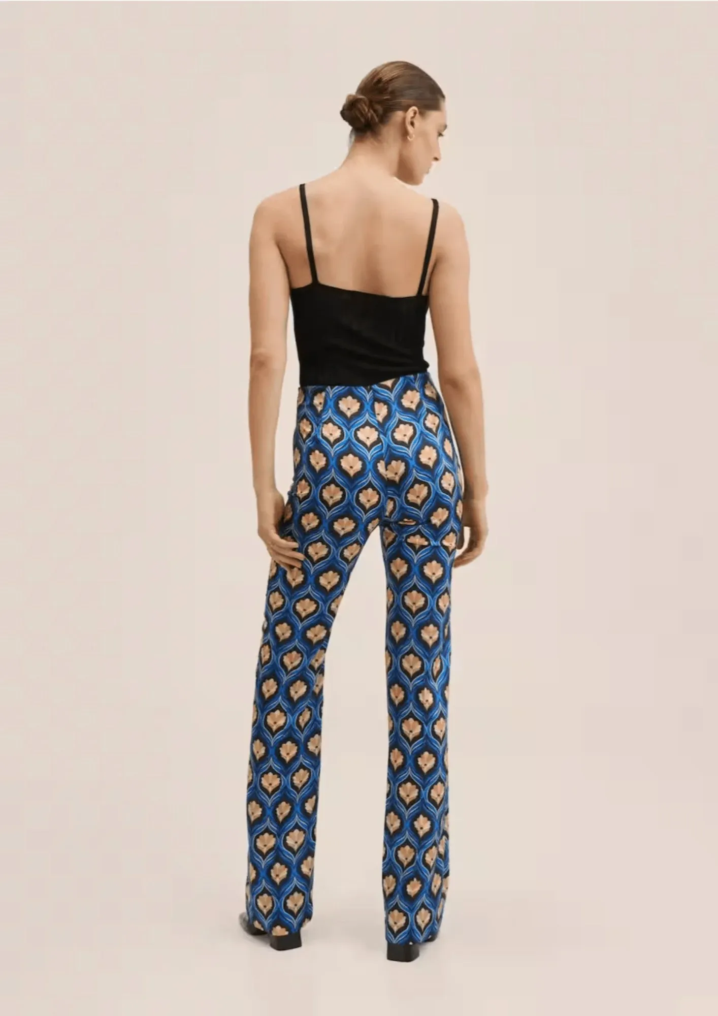 RETRO-PRINT TROUSERS