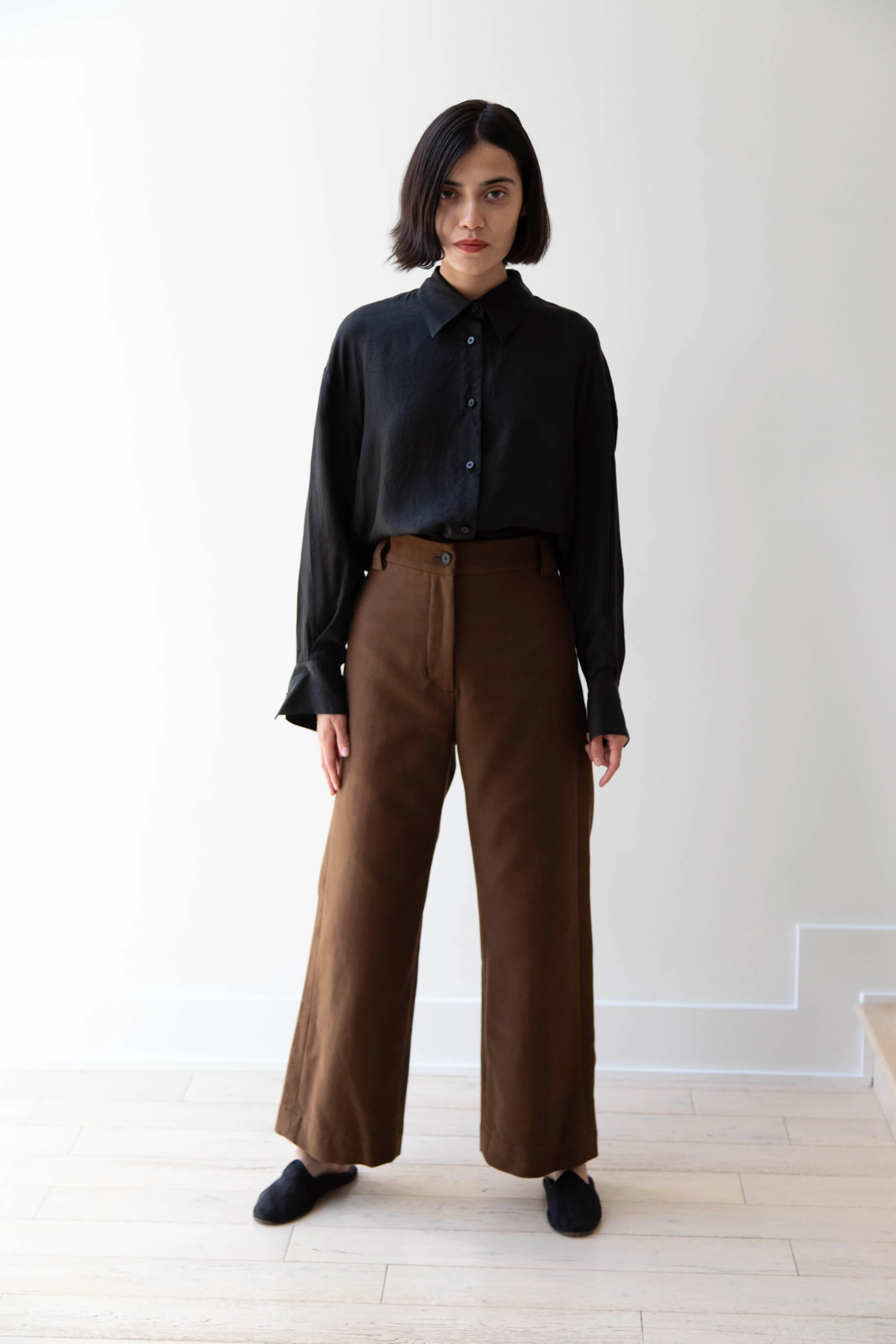 Sayaka Davis | Straight Leg Pants in Olive