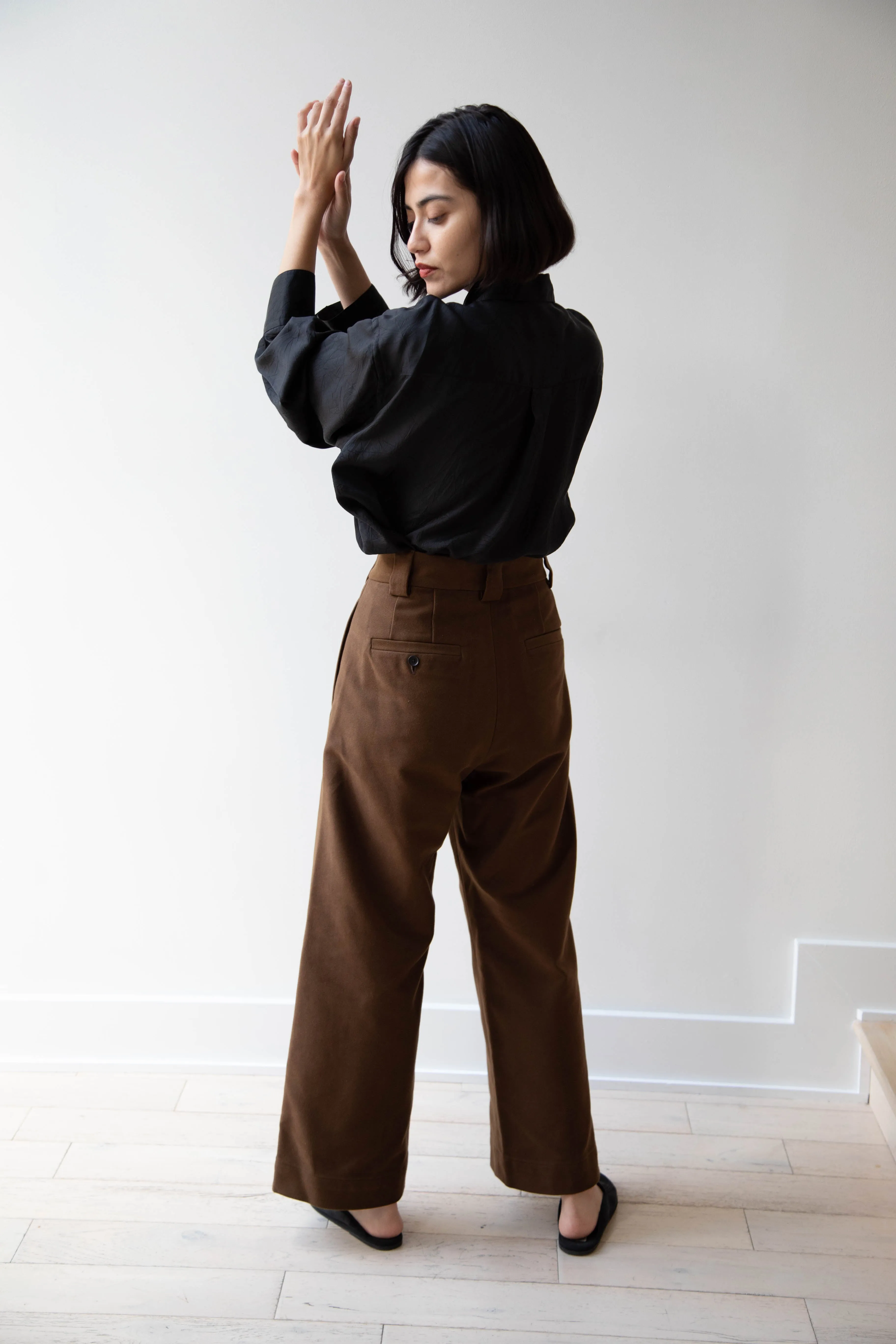 Sayaka Davis | Straight Leg Pants in Olive