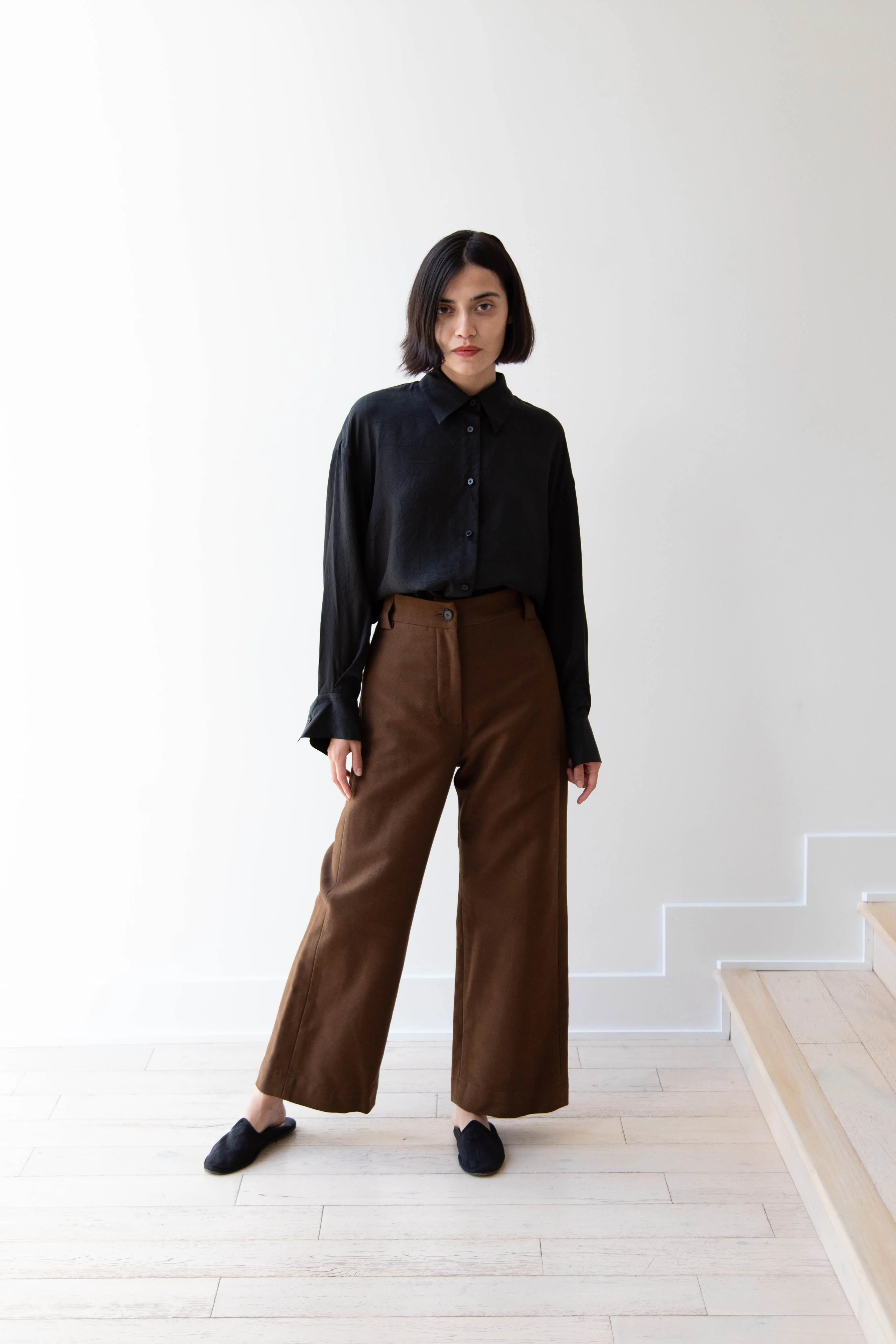 Sayaka Davis | Straight Leg Pants in Olive