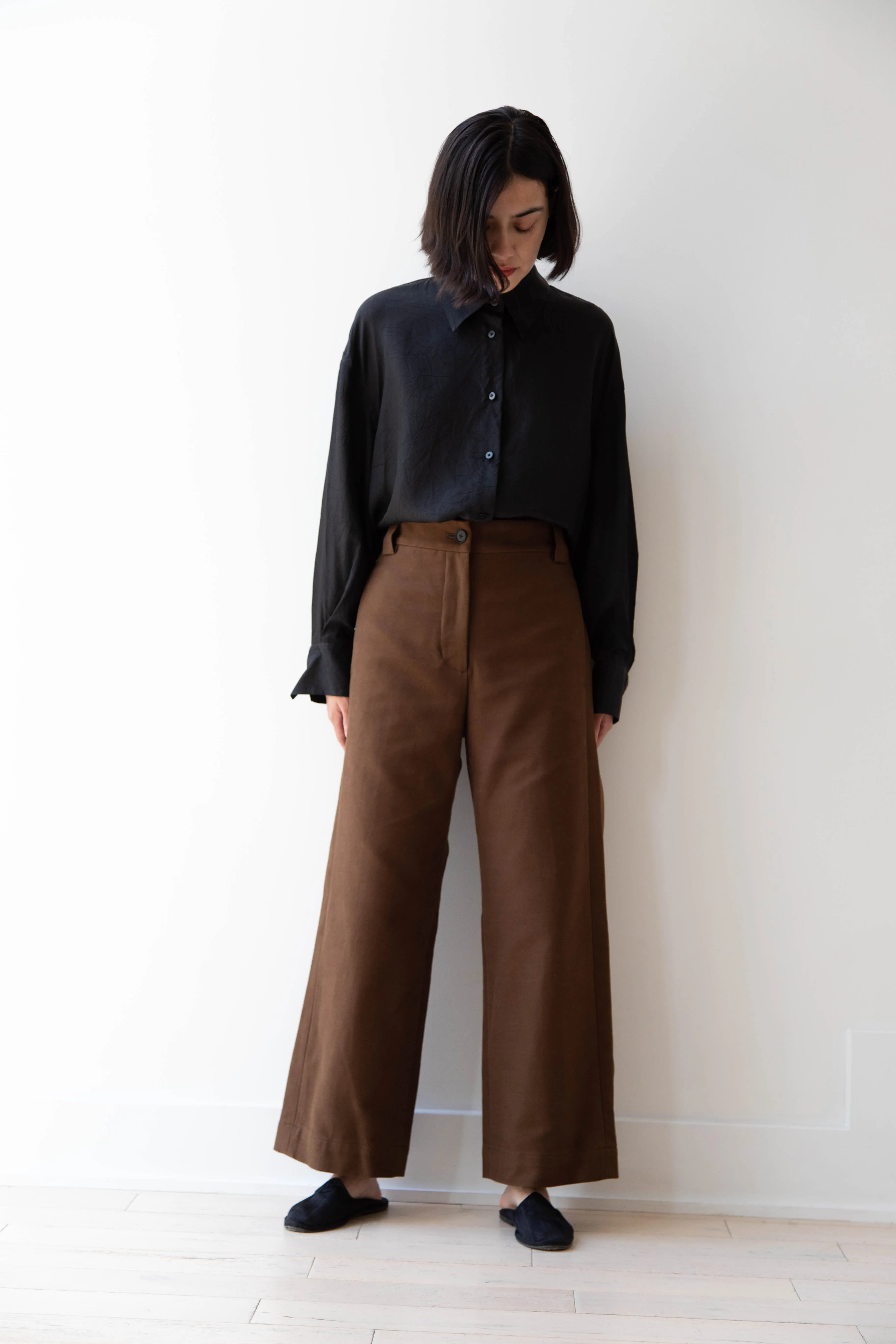 Sayaka Davis | Straight Leg Pants in Olive