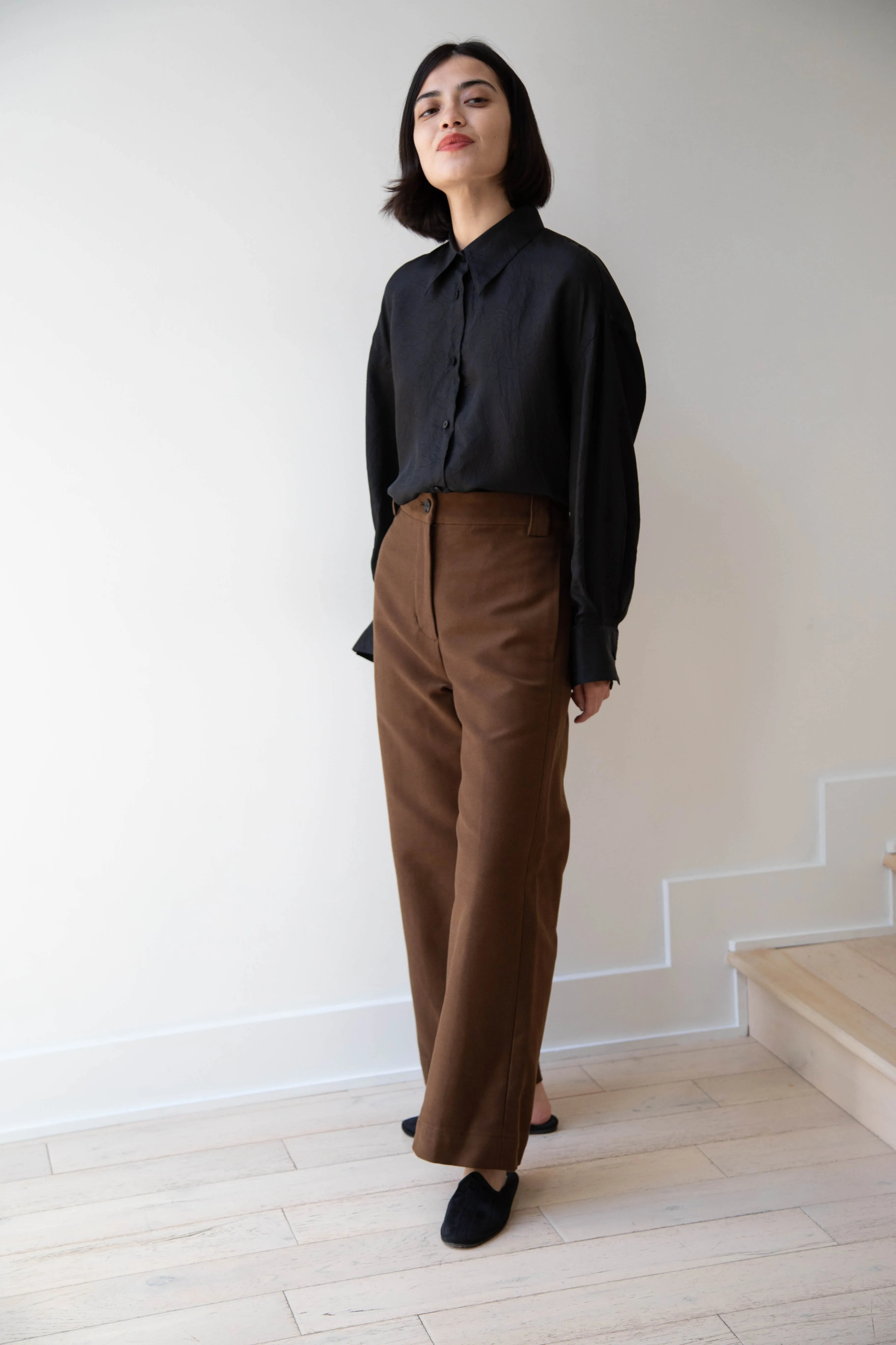 Sayaka Davis | Straight Leg Pants in Olive