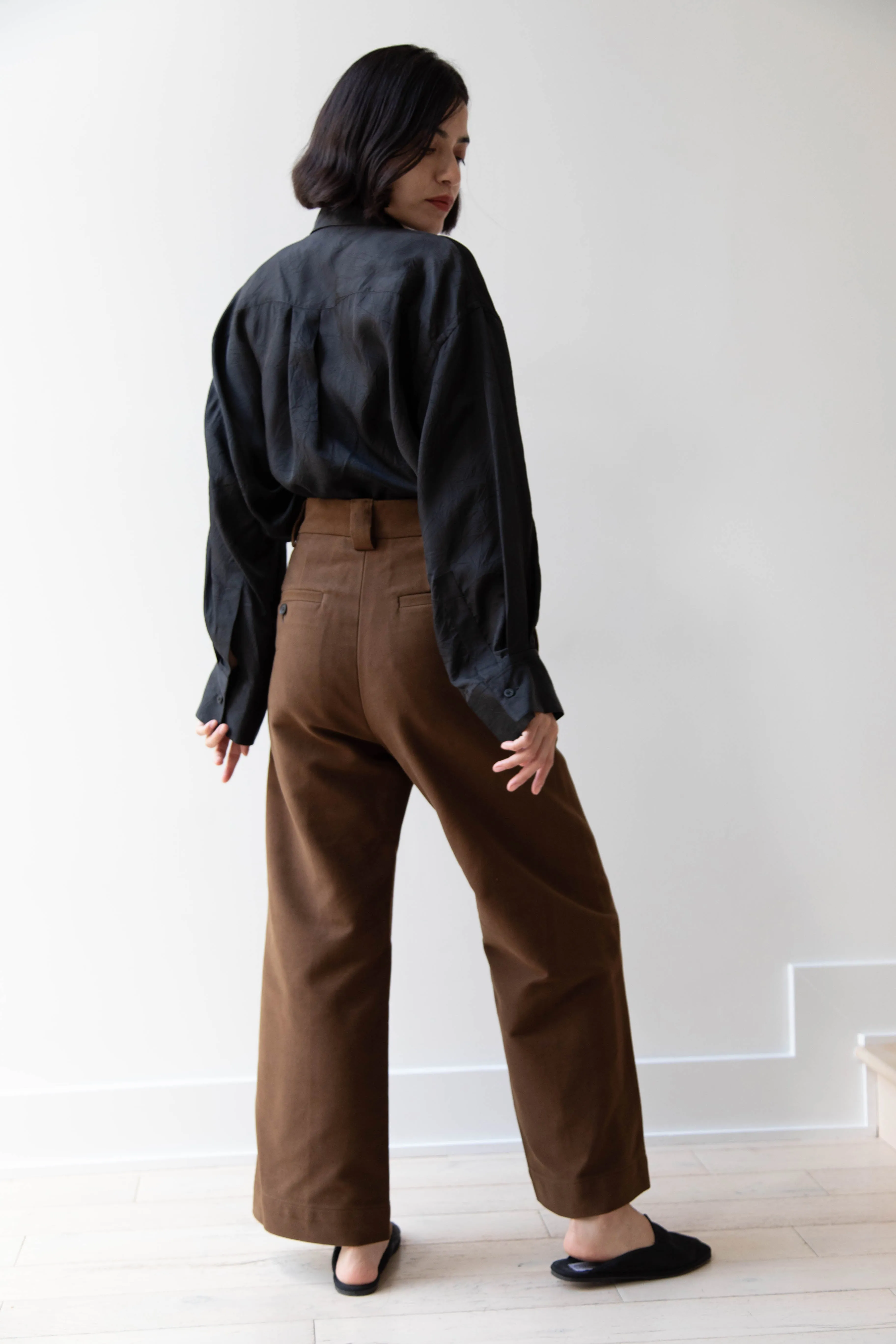 Sayaka Davis | Straight Leg Pants in Olive