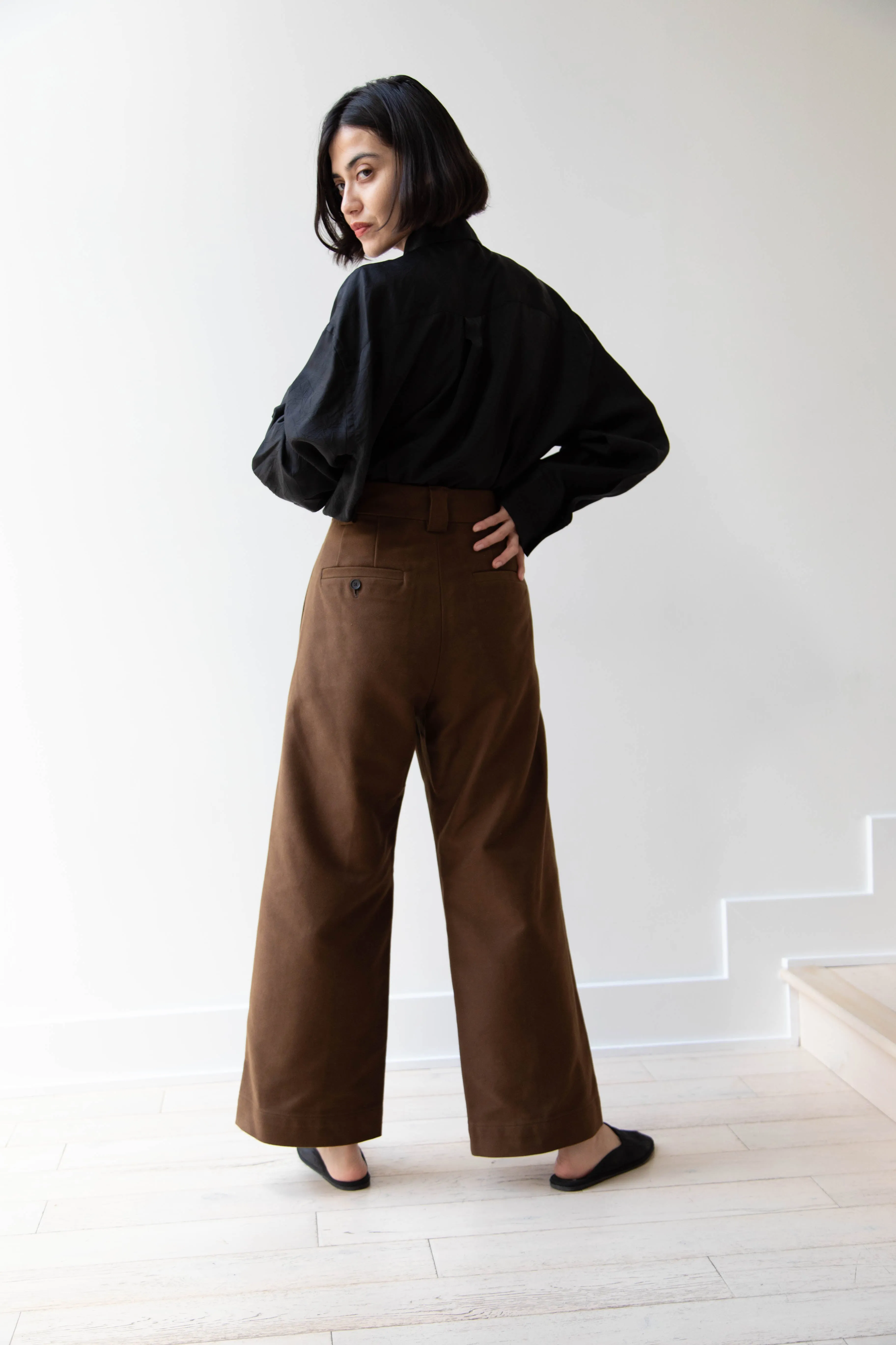 Sayaka Davis | Straight Leg Pants in Olive