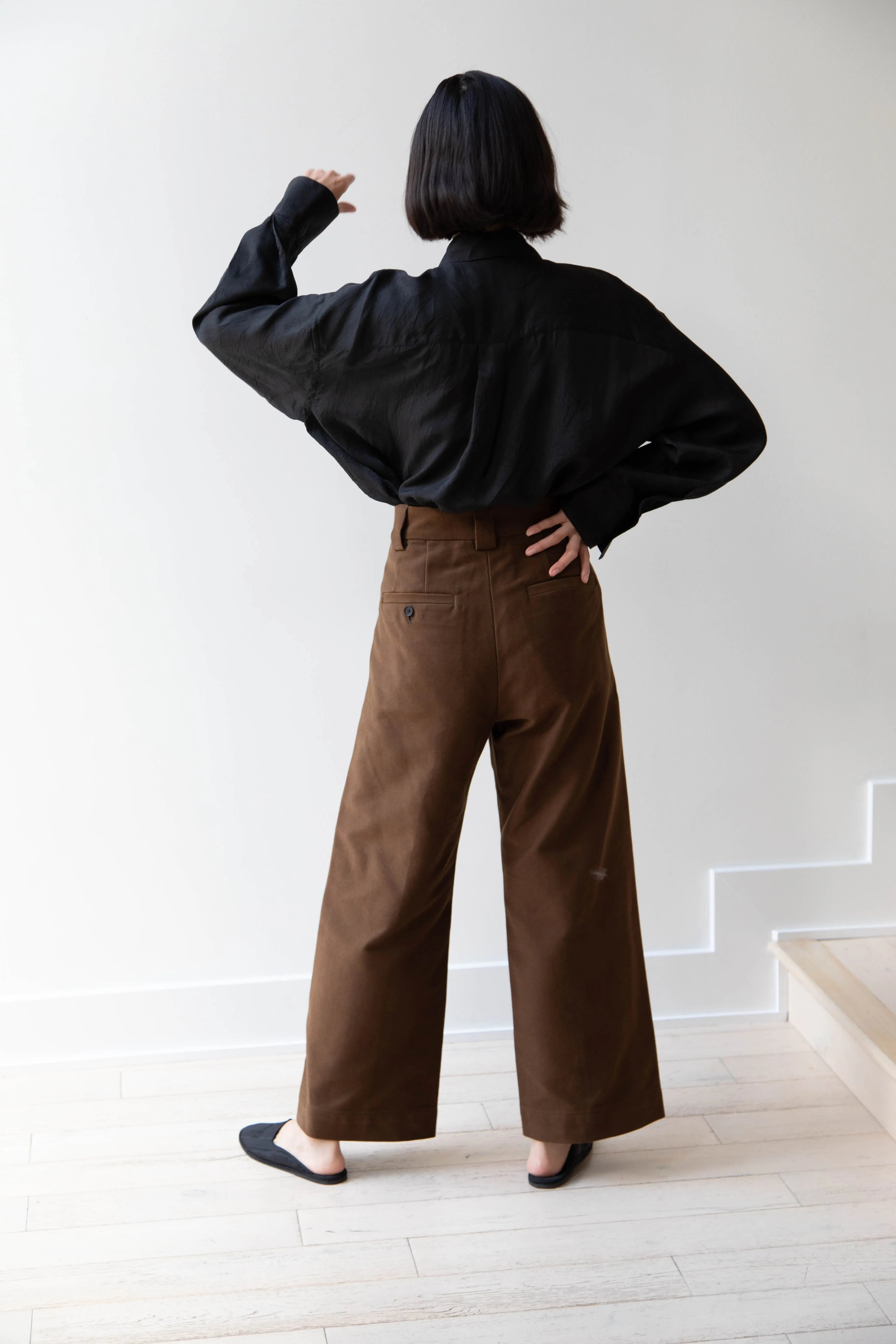 Sayaka Davis | Straight Leg Pants in Olive