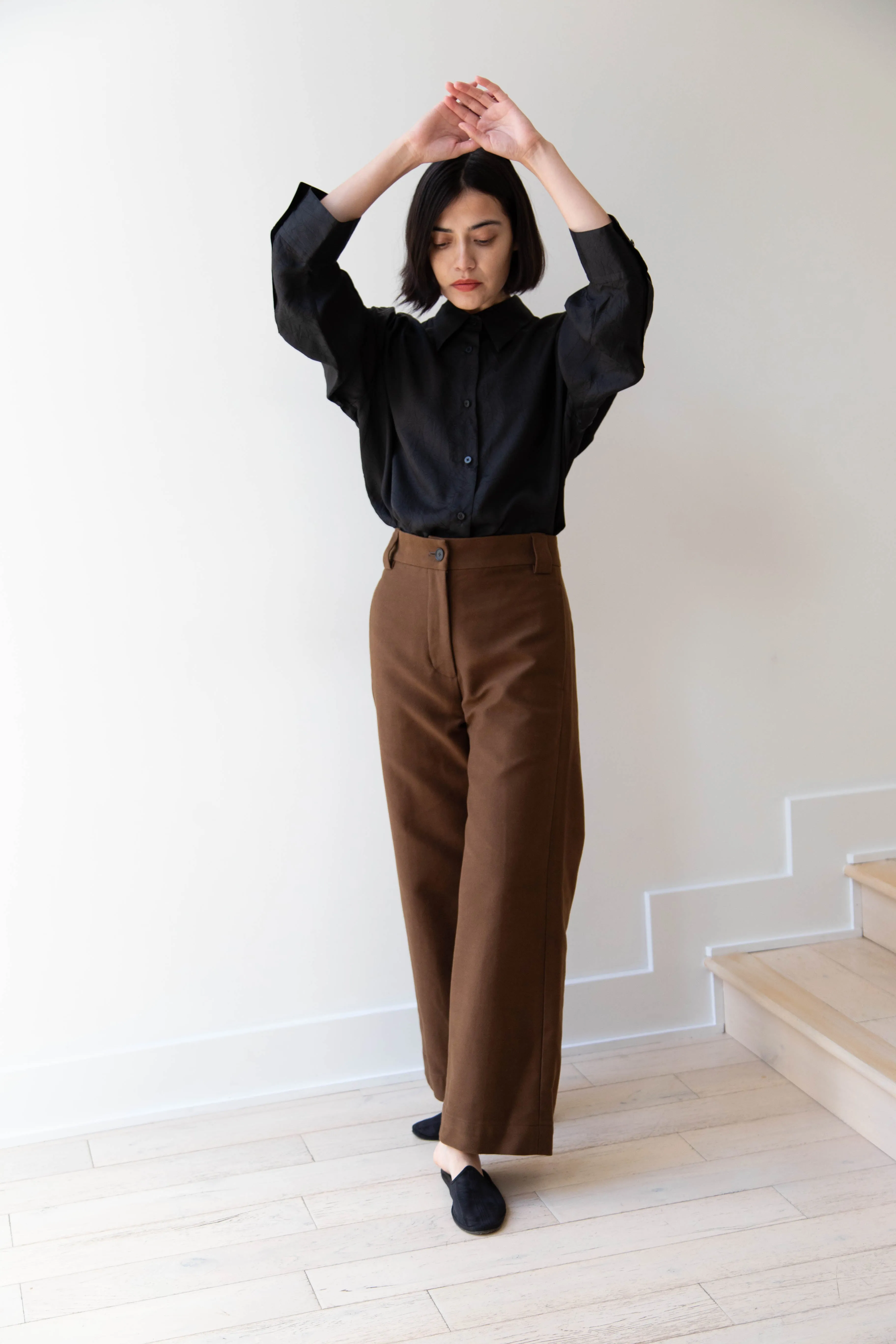 Sayaka Davis | Straight Leg Pants in Olive