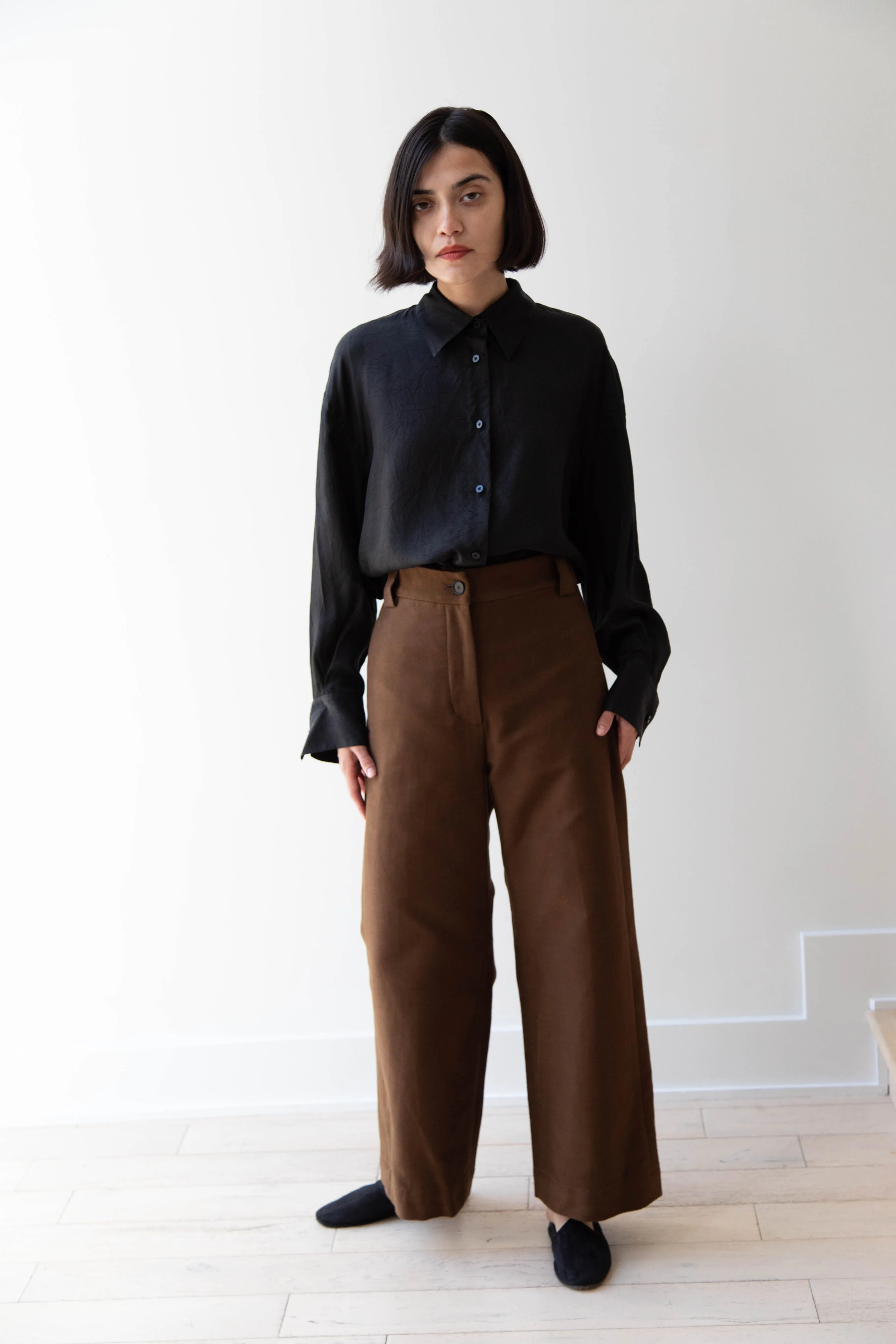 Sayaka Davis | Straight Leg Pants in Olive