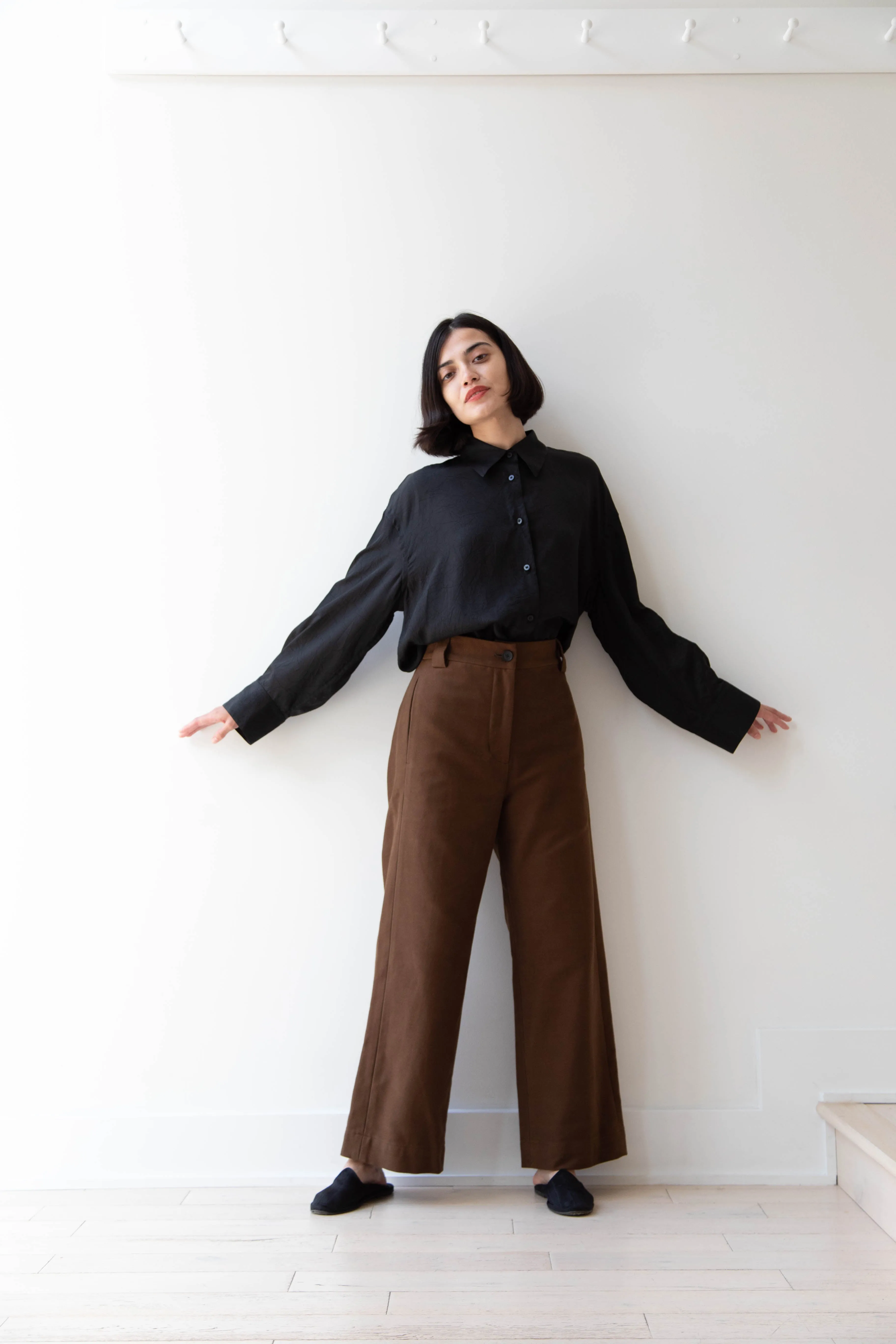 Sayaka Davis | Straight Leg Pants in Olive