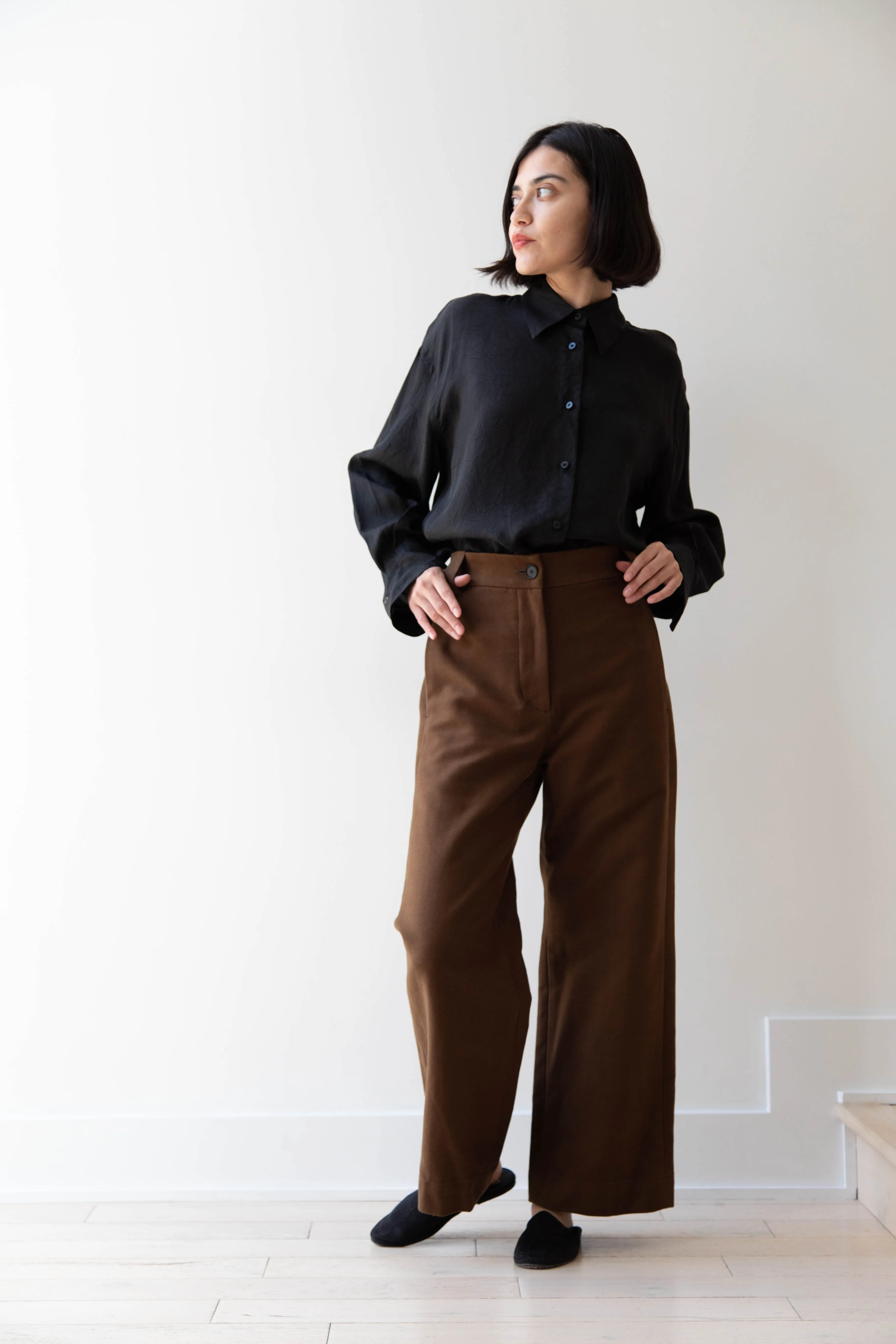 Sayaka Davis | Straight Leg Pants in Olive