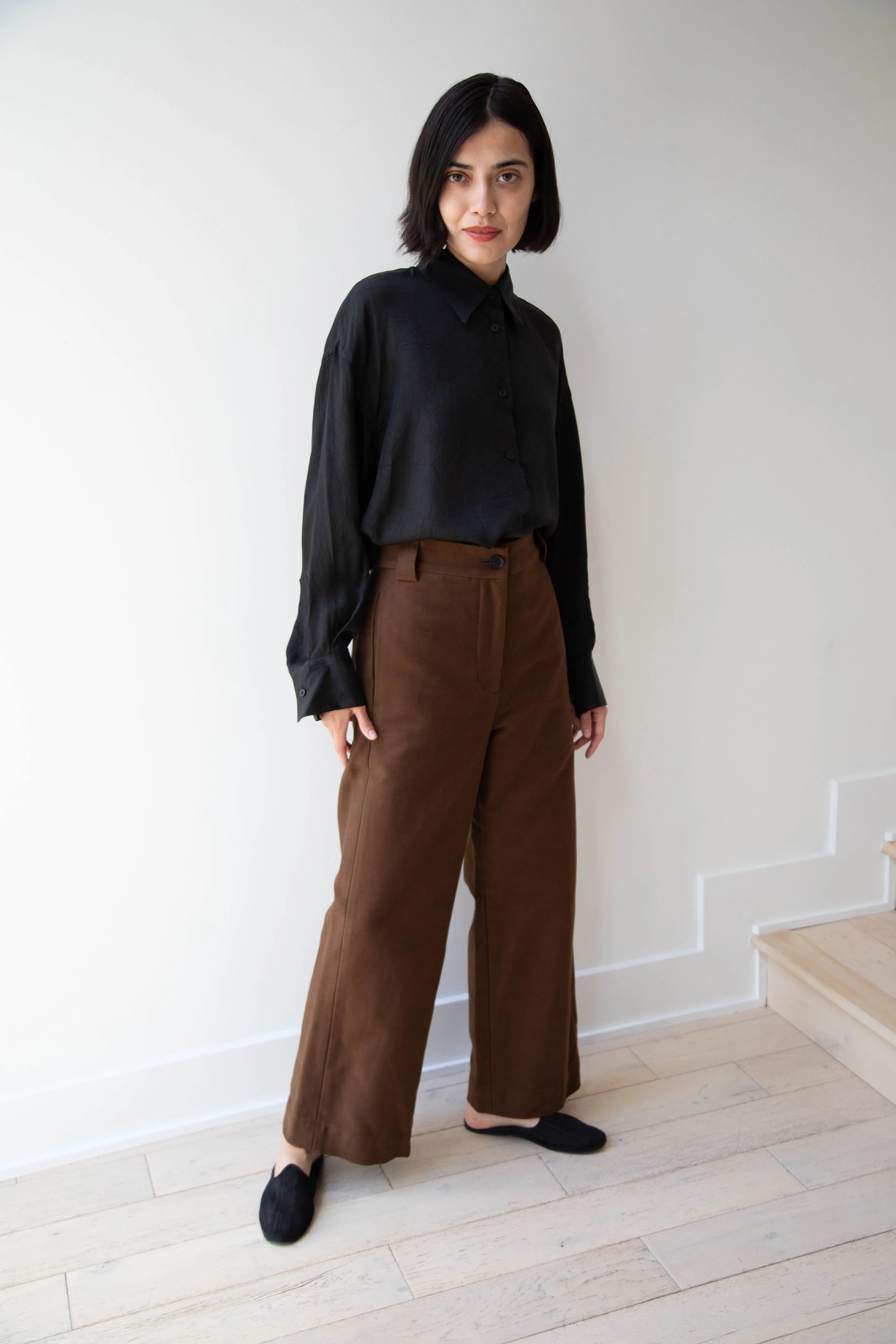 Sayaka Davis | Straight Leg Pants in Olive