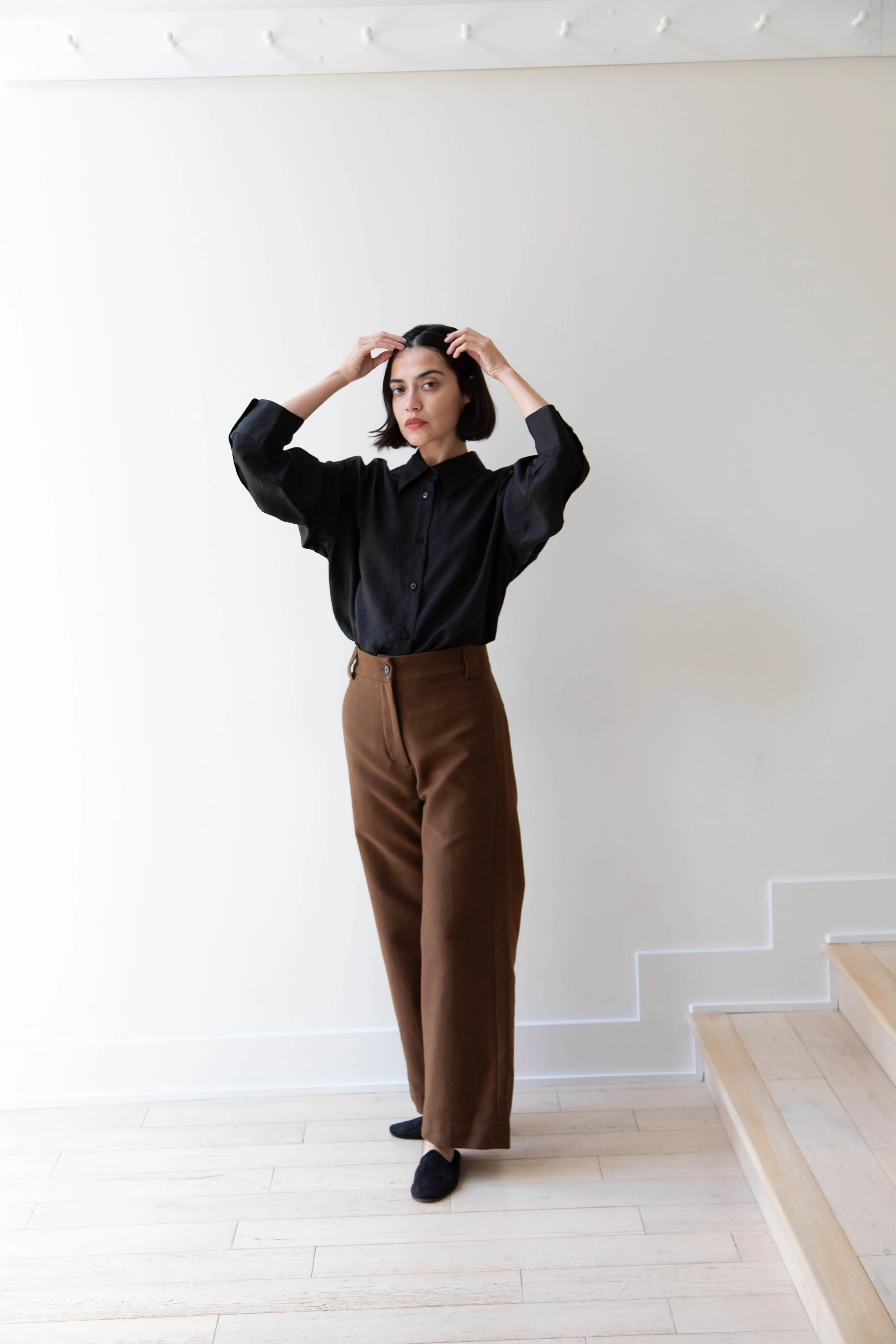 Sayaka Davis | Straight Leg Pants in Olive