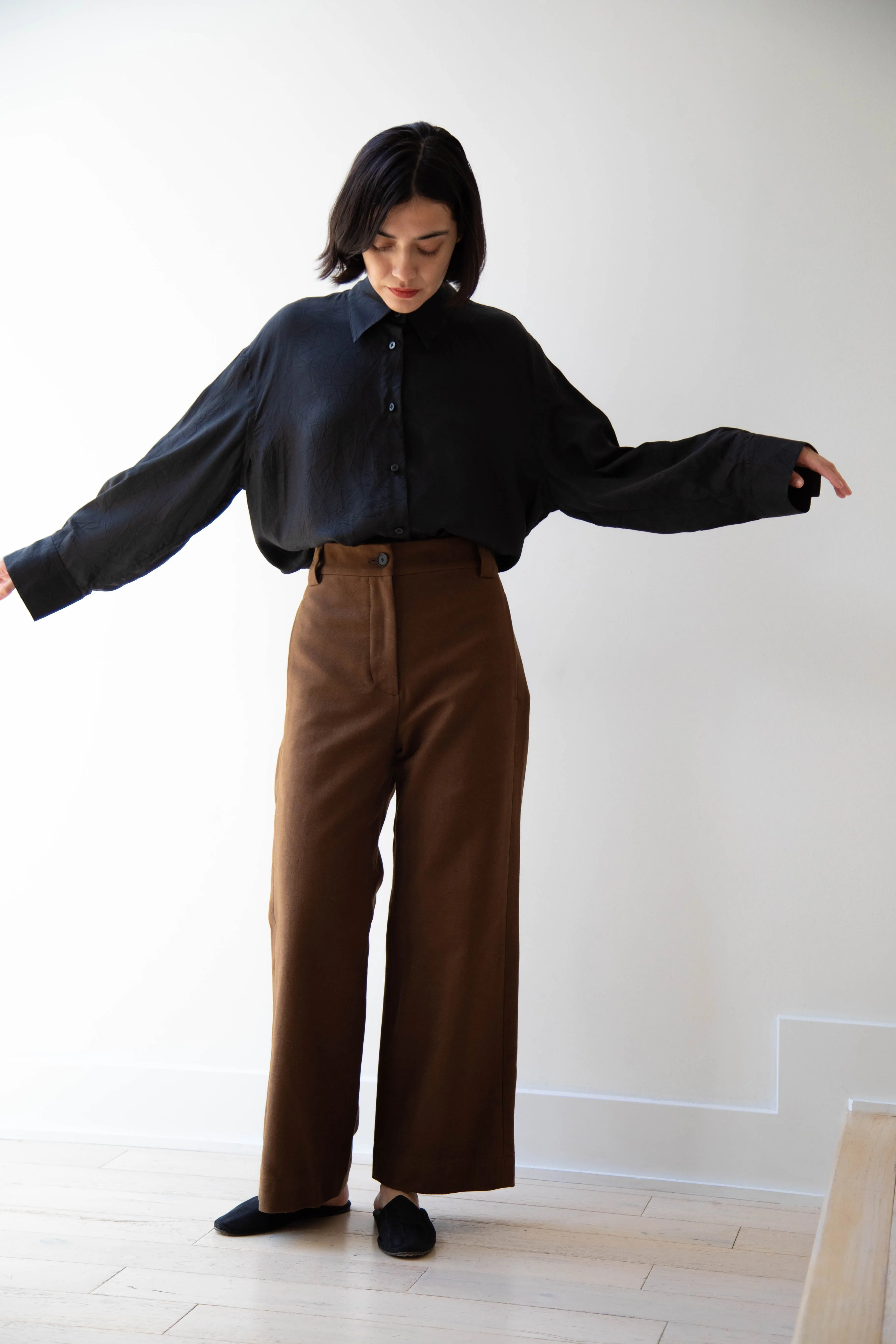 Sayaka Davis | Straight Leg Pants in Olive