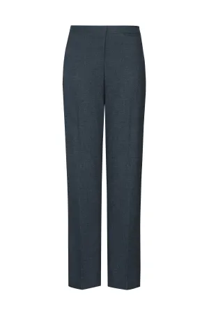 Senior Girls' Regular Fit School Trousers - Navy