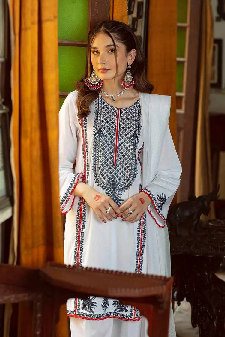 Shanyera - C3 - Afaq Embroidered Lawn 3-PC Suit