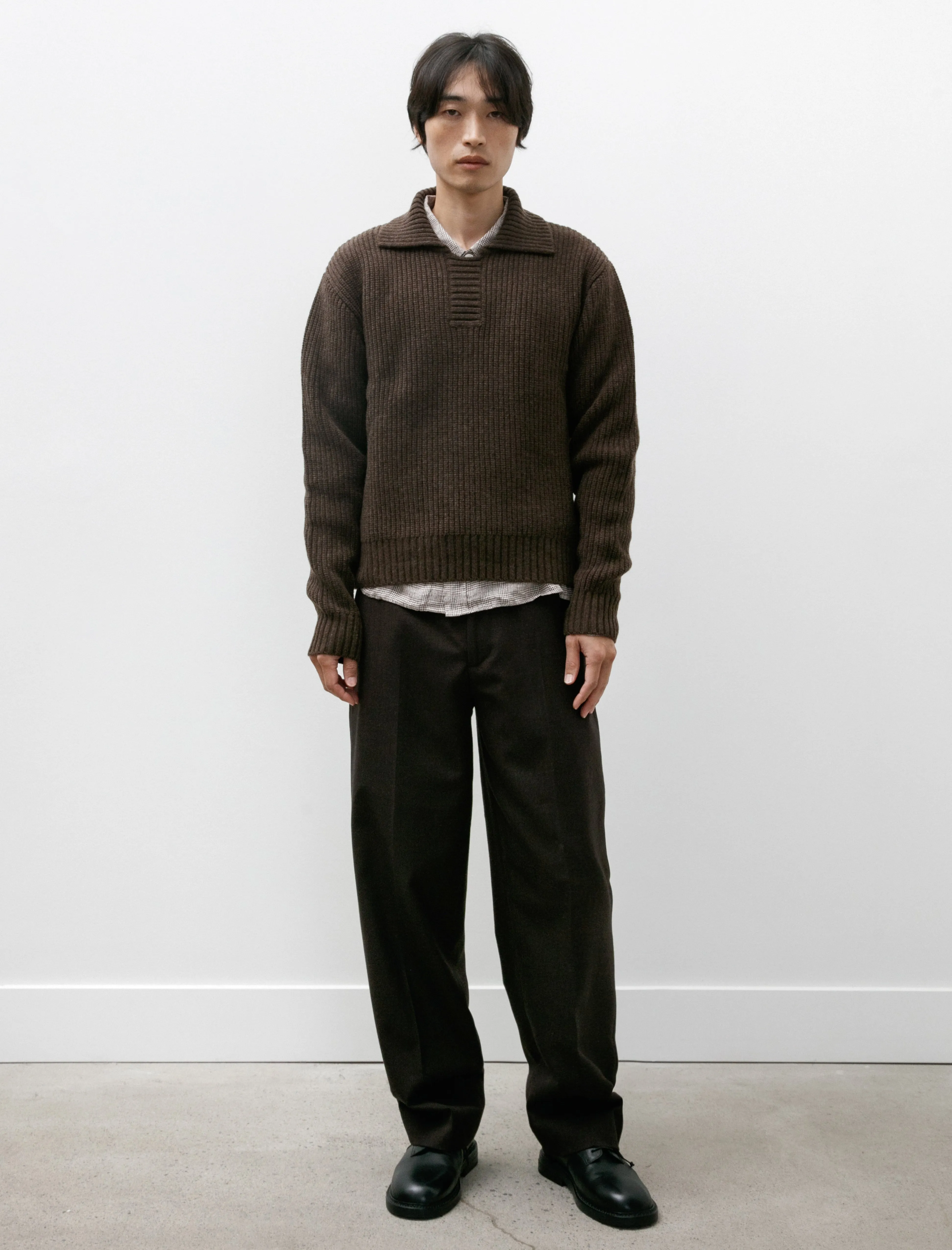 Study Trousers Deep Brown