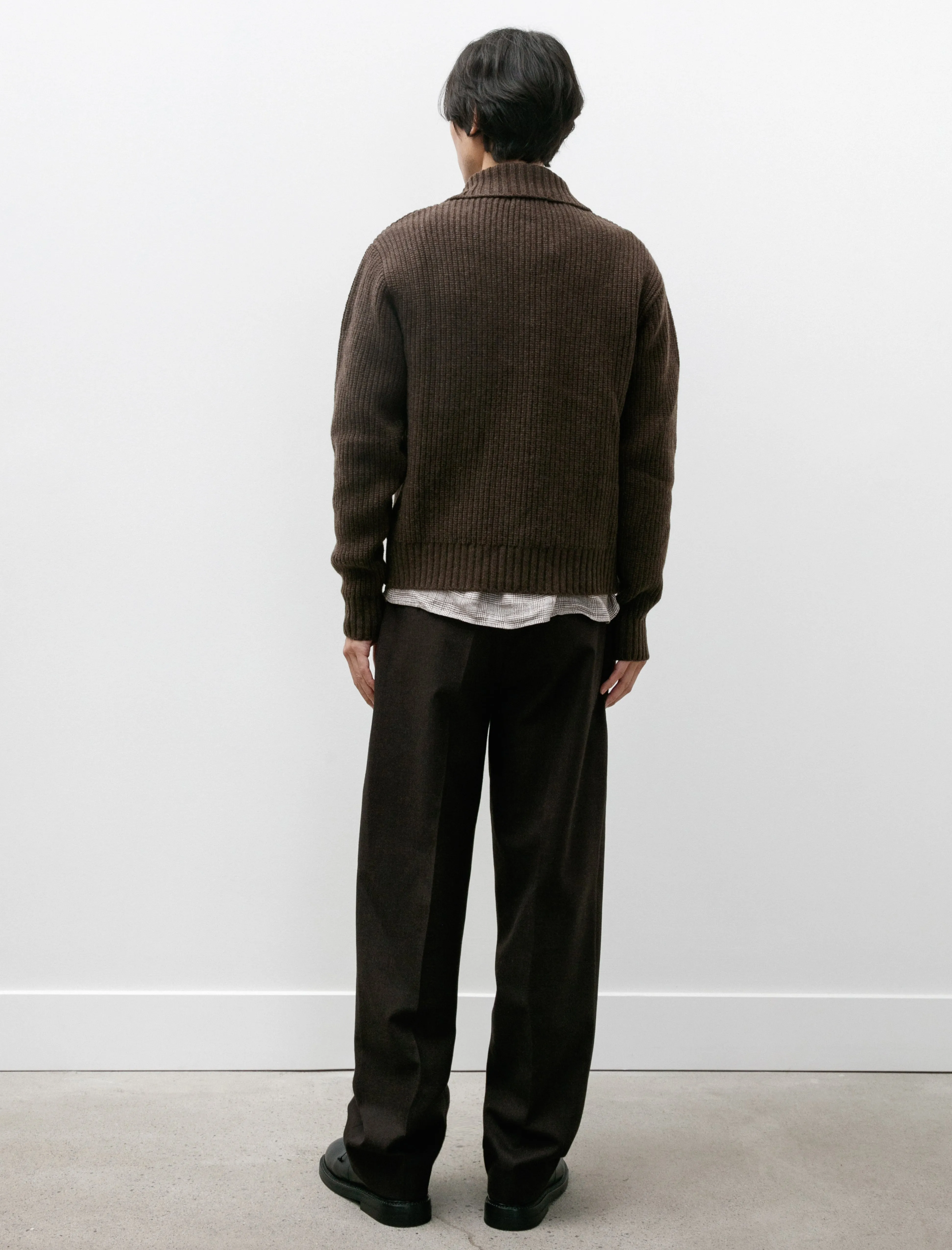 Study Trousers Deep Brown