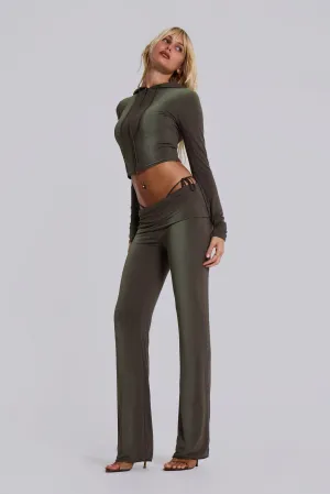 Tacha Fold Over Ombré Trousers