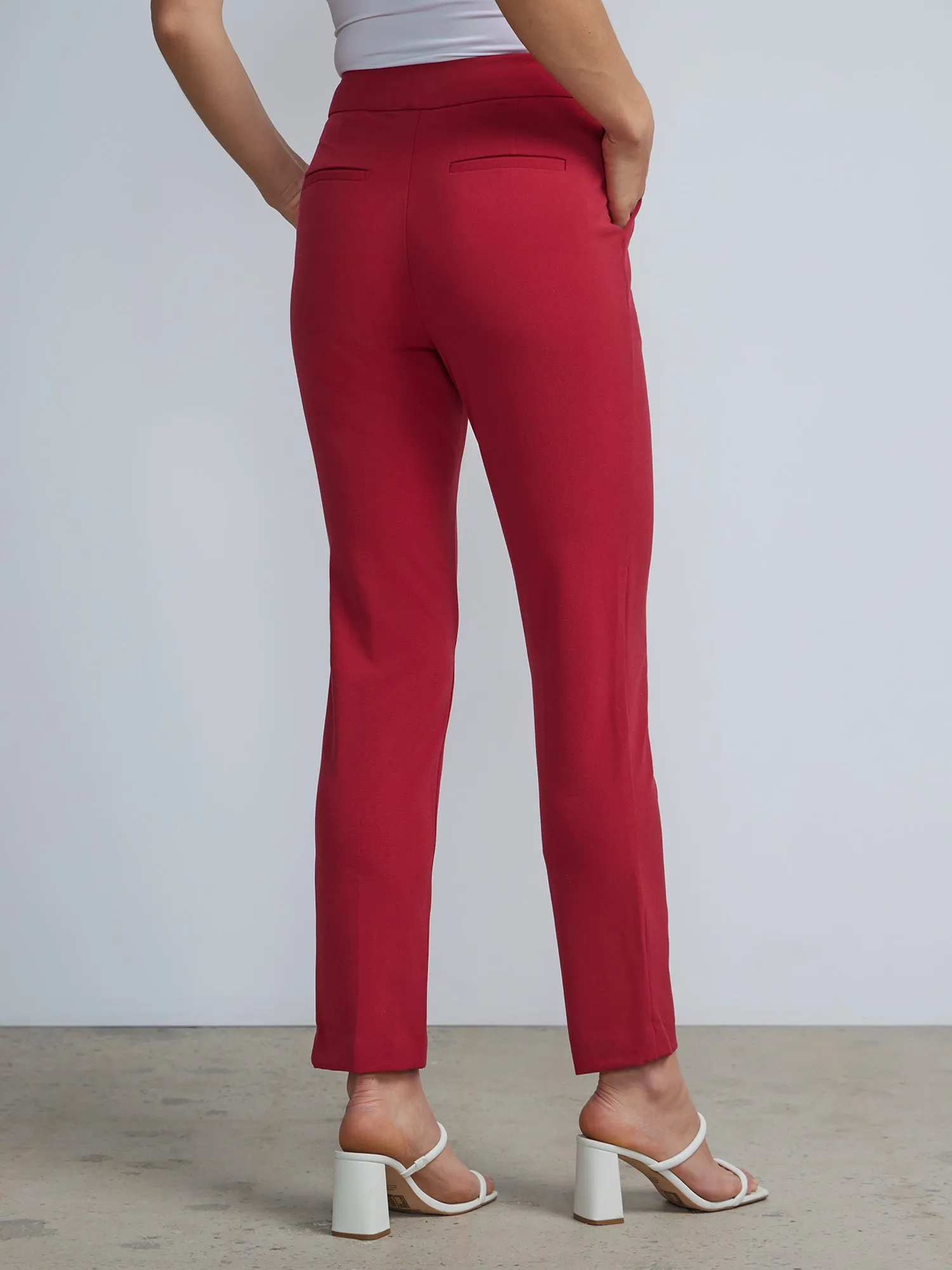 Tall Mid-Rise Slim-Leg Pant - Essential Stretch