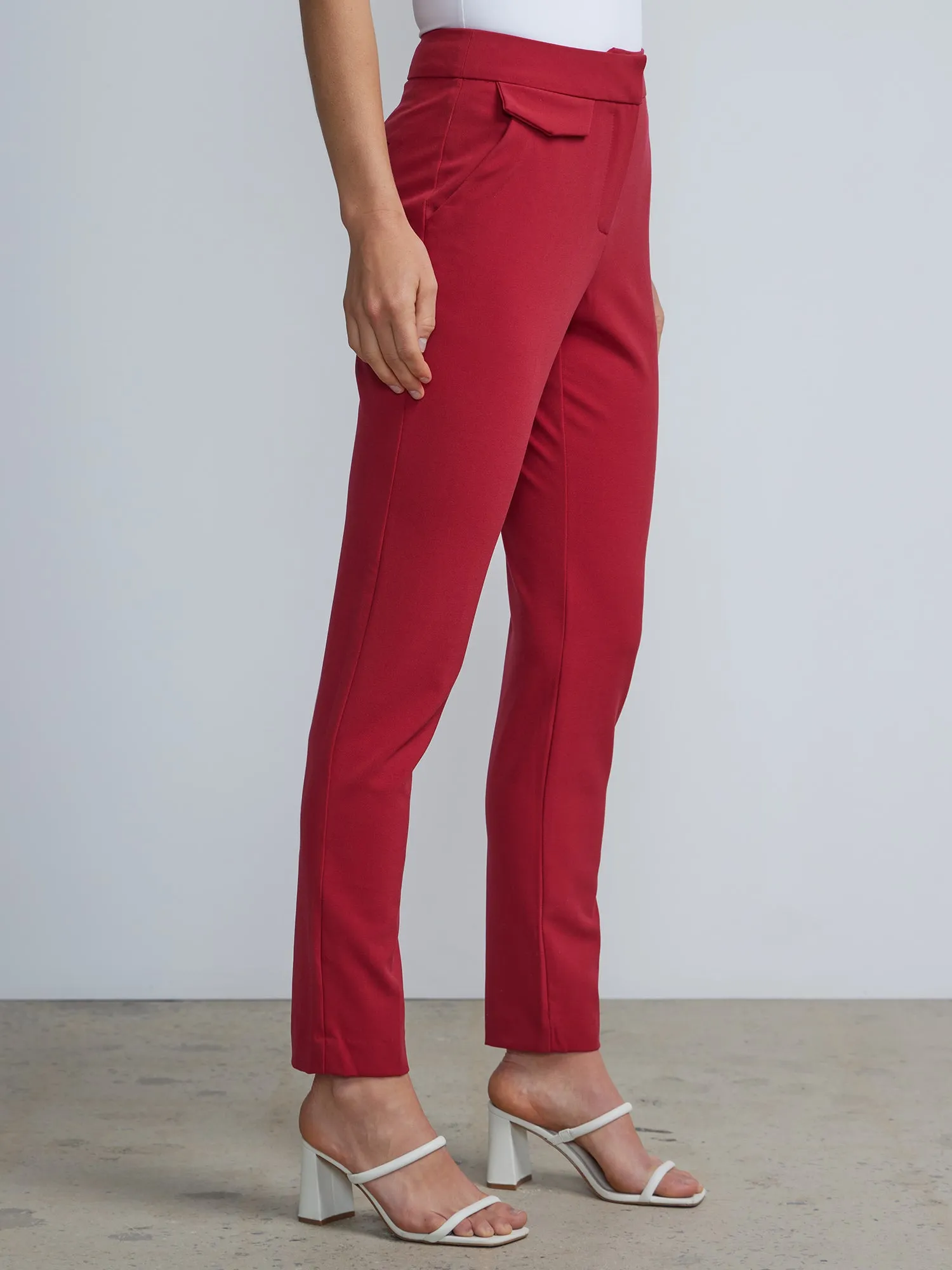 Tall Mid-Rise Slim-Leg Pant - Essential Stretch