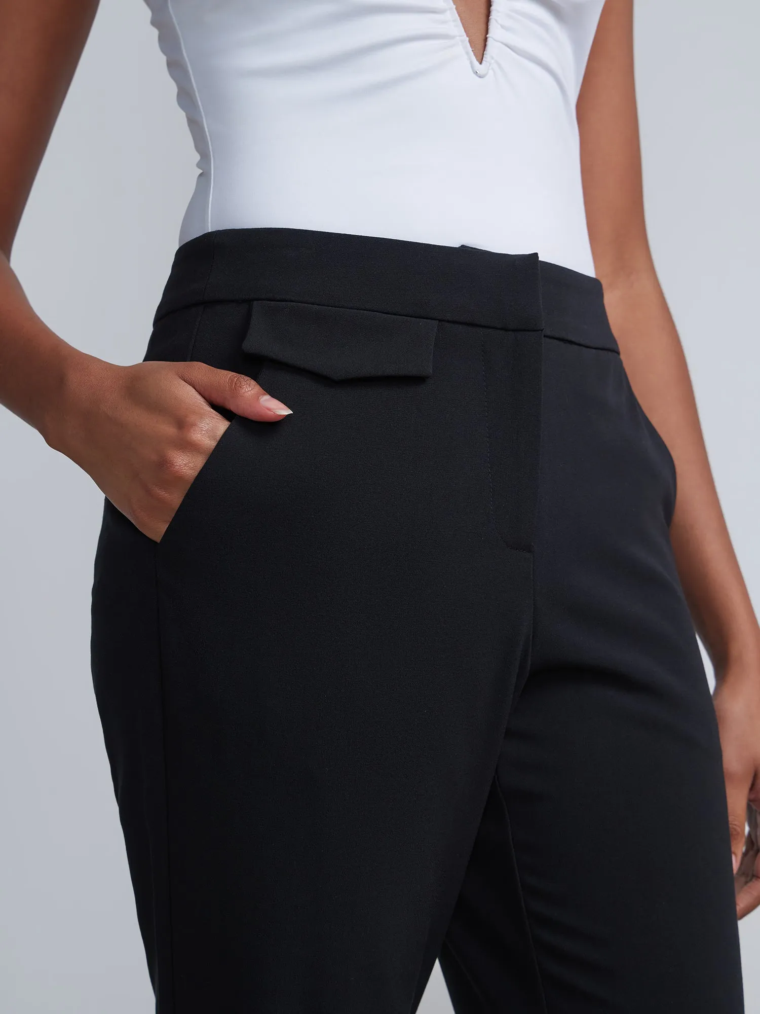 Tall Mid-Rise Slim-Leg Pant - Essential Stretch