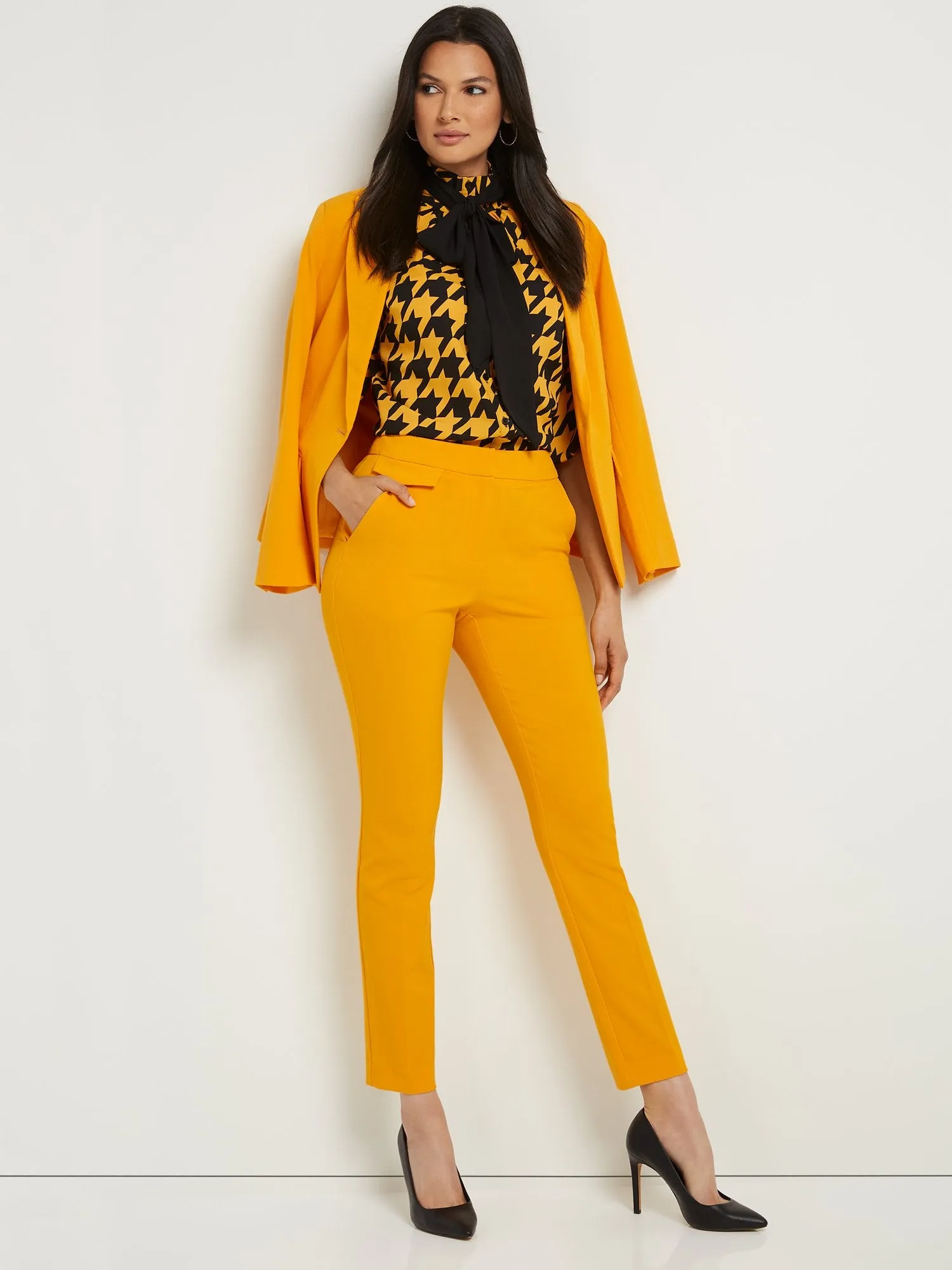 Tall Mid-Rise Slim-Leg Pant - Essential Stretch