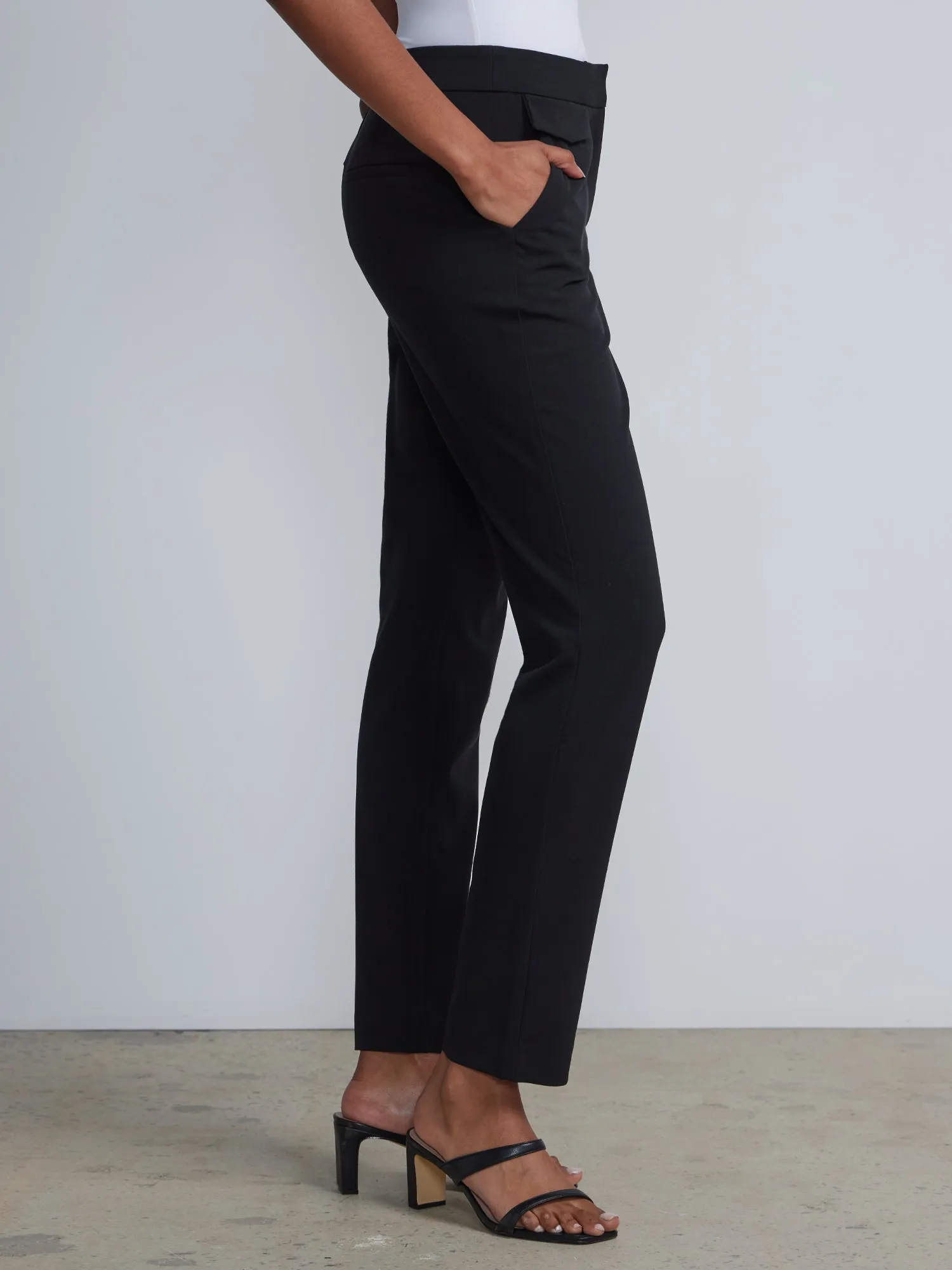 Tall Mid-Rise Slim-Leg Pant - Essential Stretch