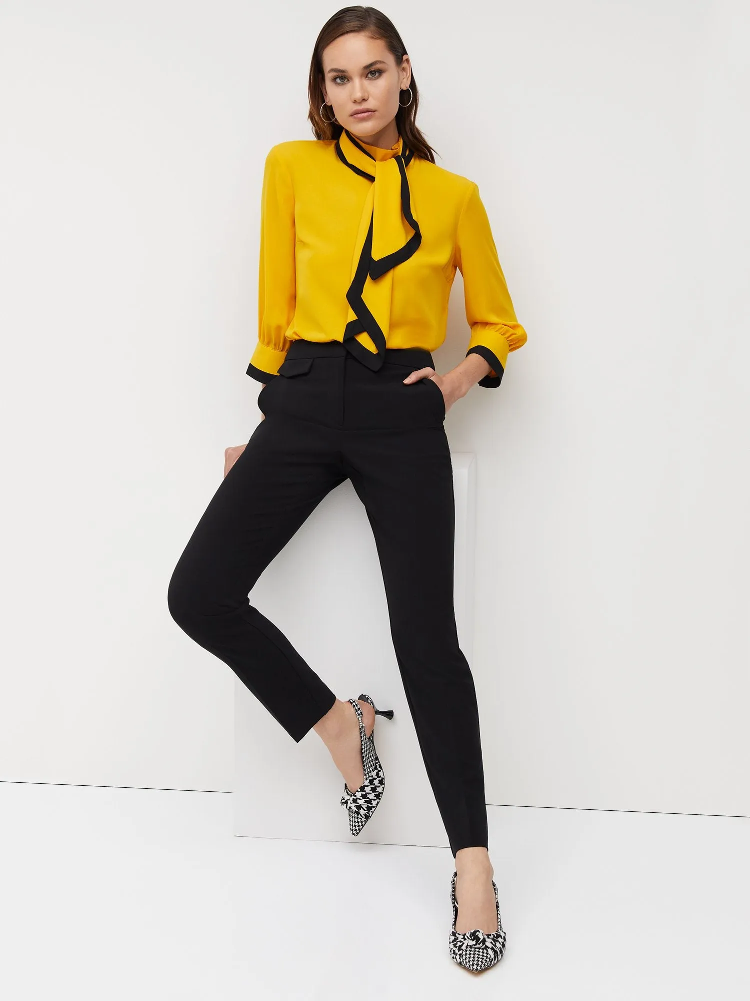 Tall Mid-Rise Slim-Leg Pant - Essential Stretch