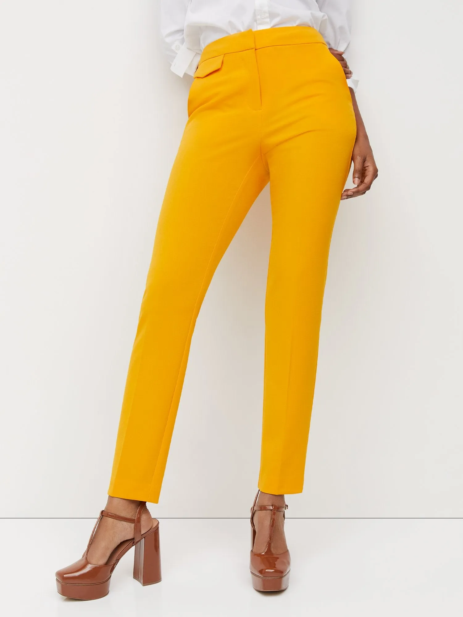 Tall Mid-Rise Slim-Leg Pant - Essential Stretch