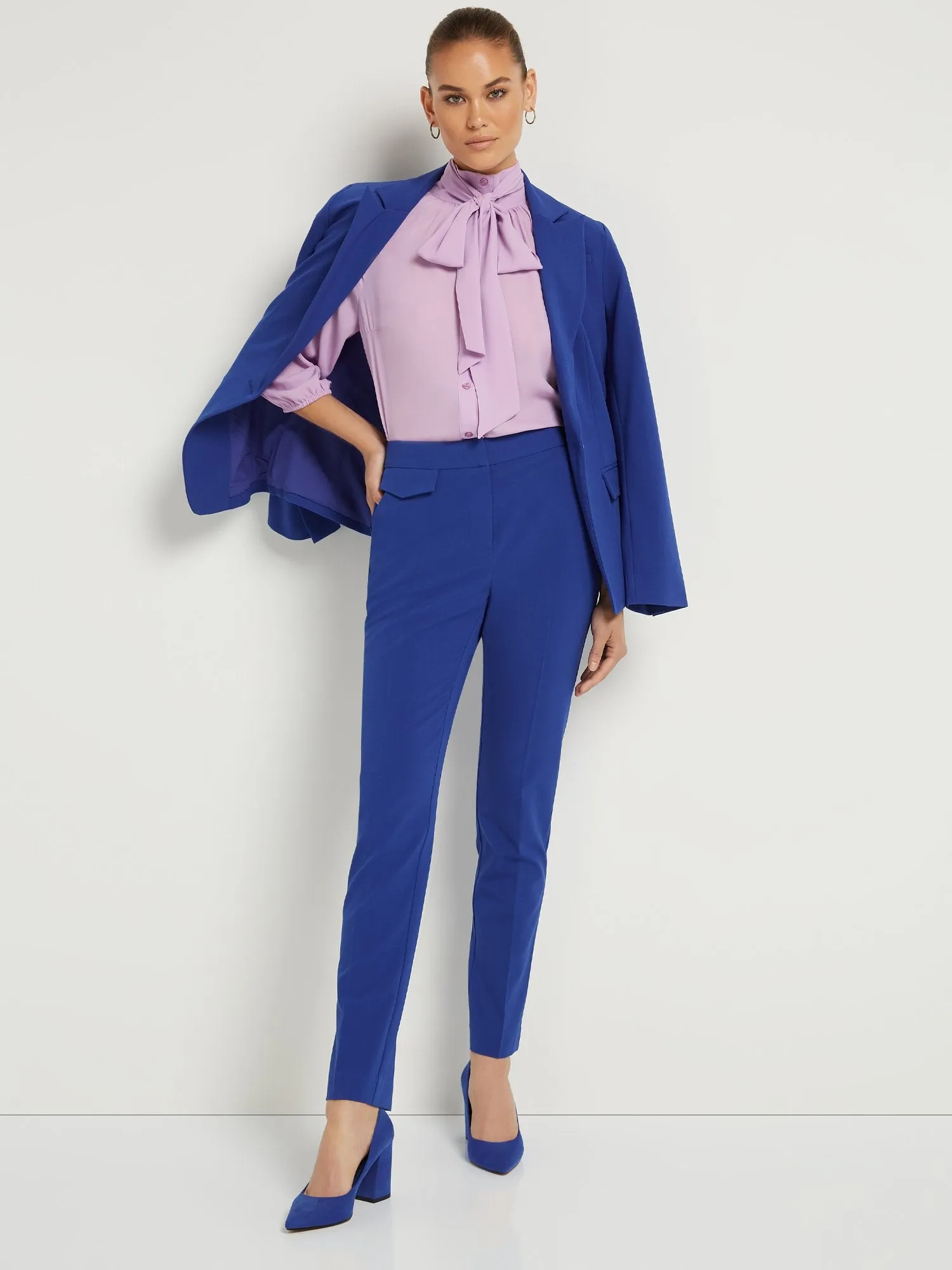 Tall Mid-Rise Slim-Leg Pant - Essential Stretch