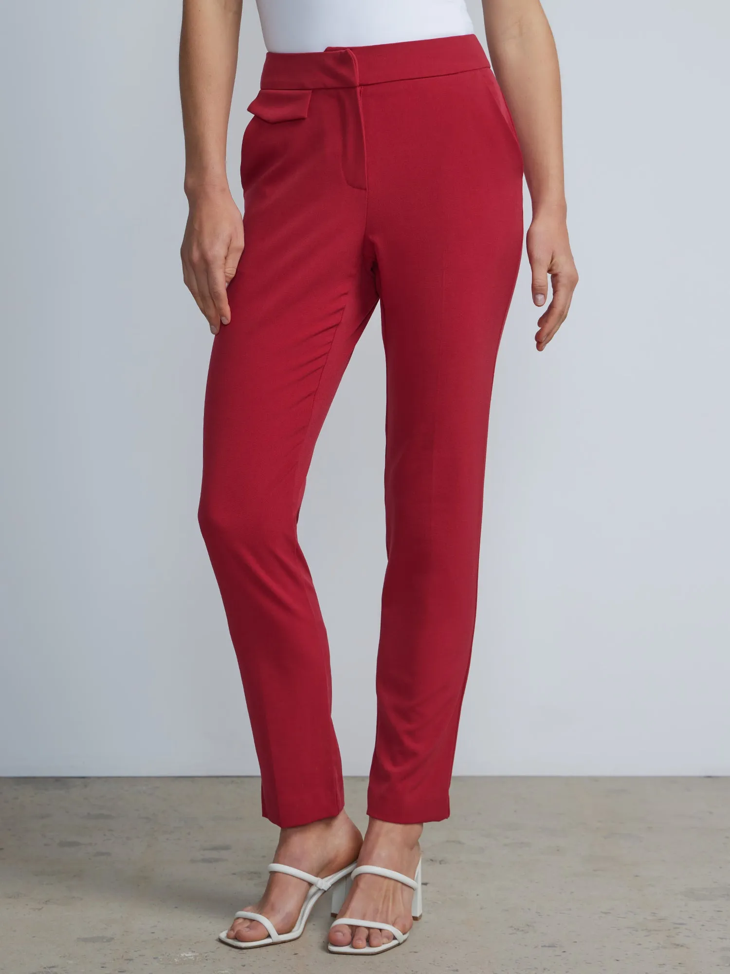 Tall Mid-Rise Slim-Leg Pant - Essential Stretch