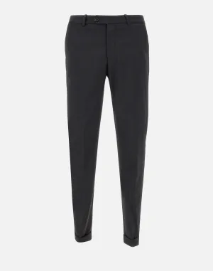 Terzilio Chino Smoke Grey Trousers