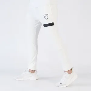 Tf-White Lycra Bottoms With Front Waterbase Zip