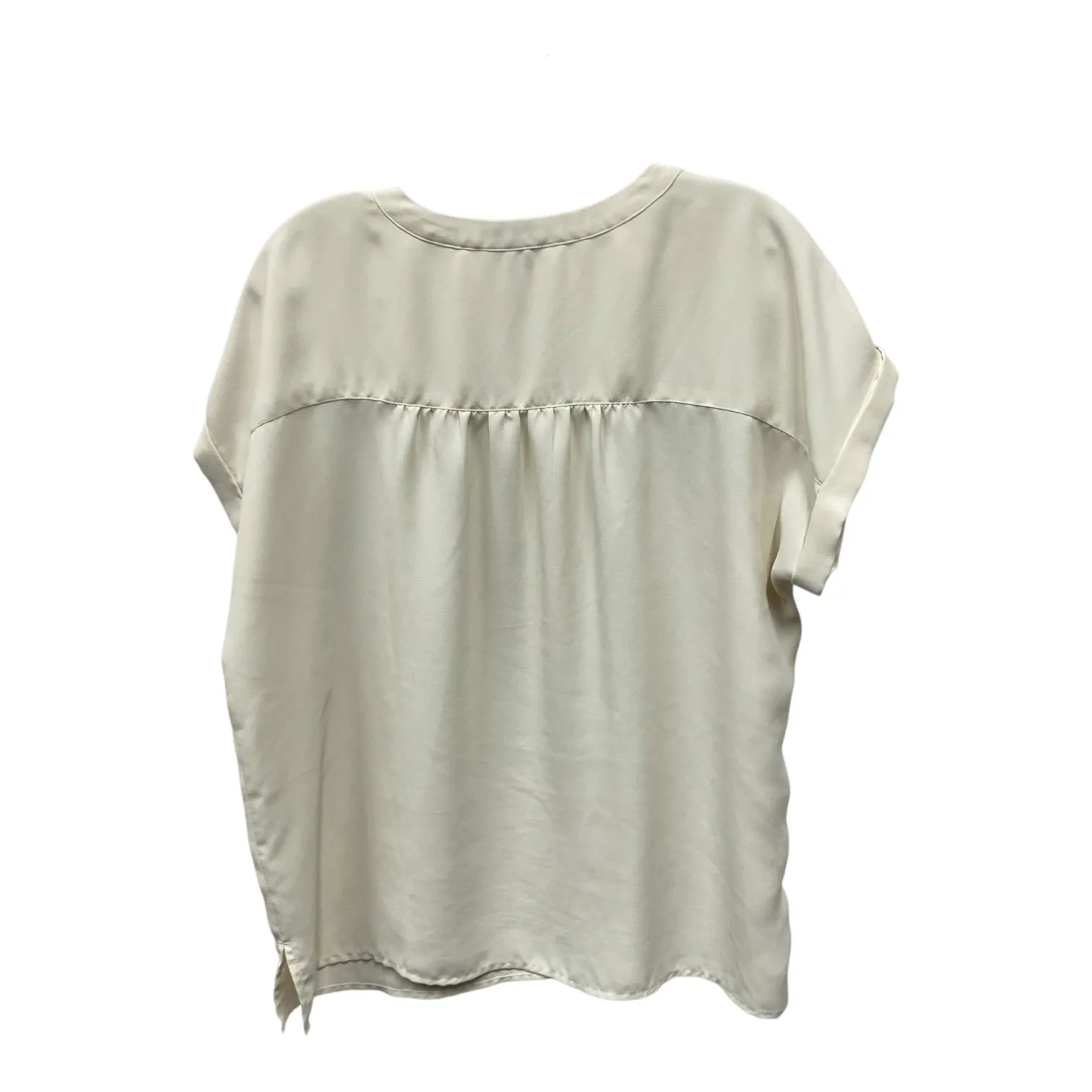 Top Ss By Ann Taylor In Cream, Size:L