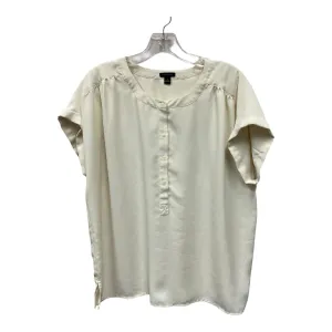 Top Ss By Ann Taylor In Cream, Size:L